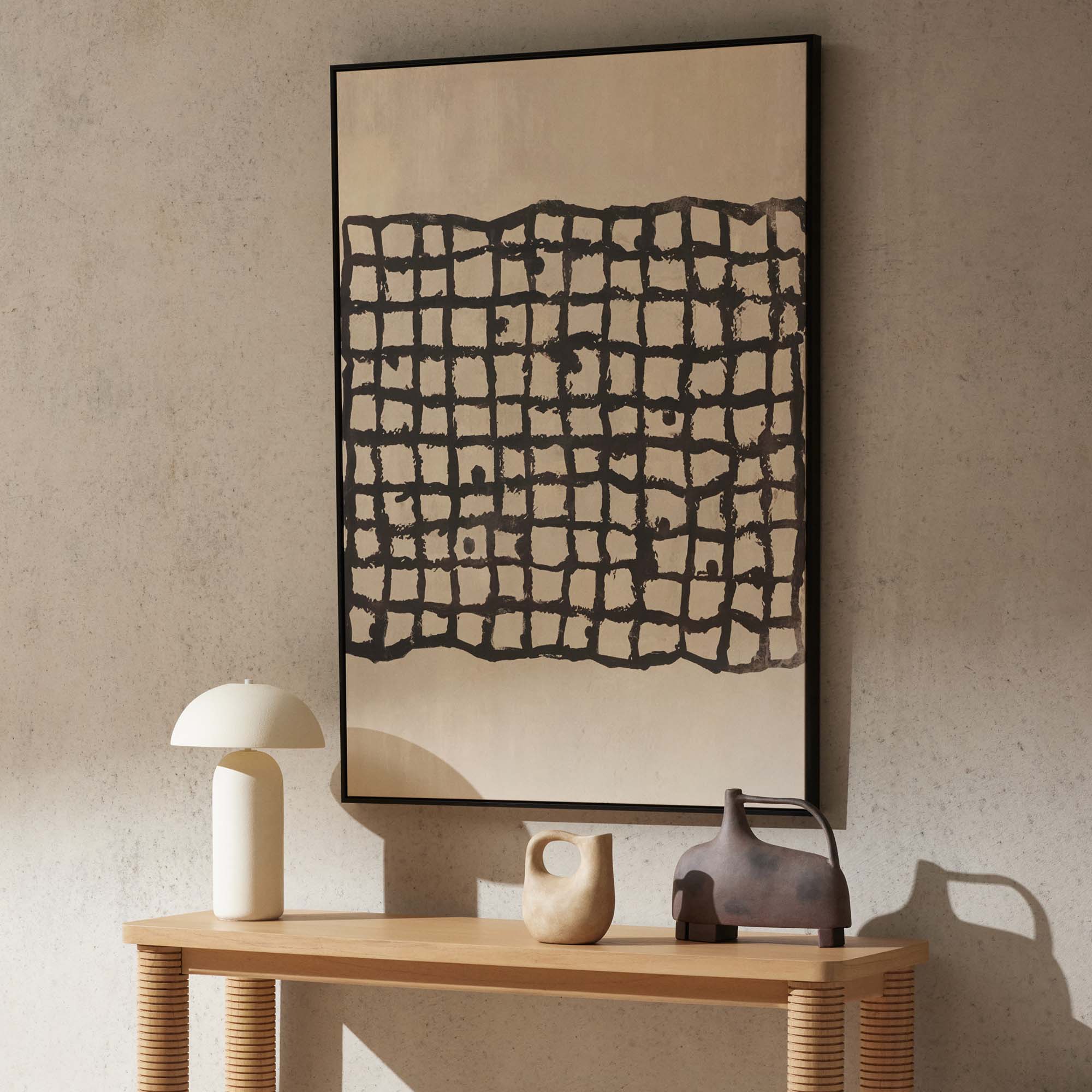 Jai White Table Lamp