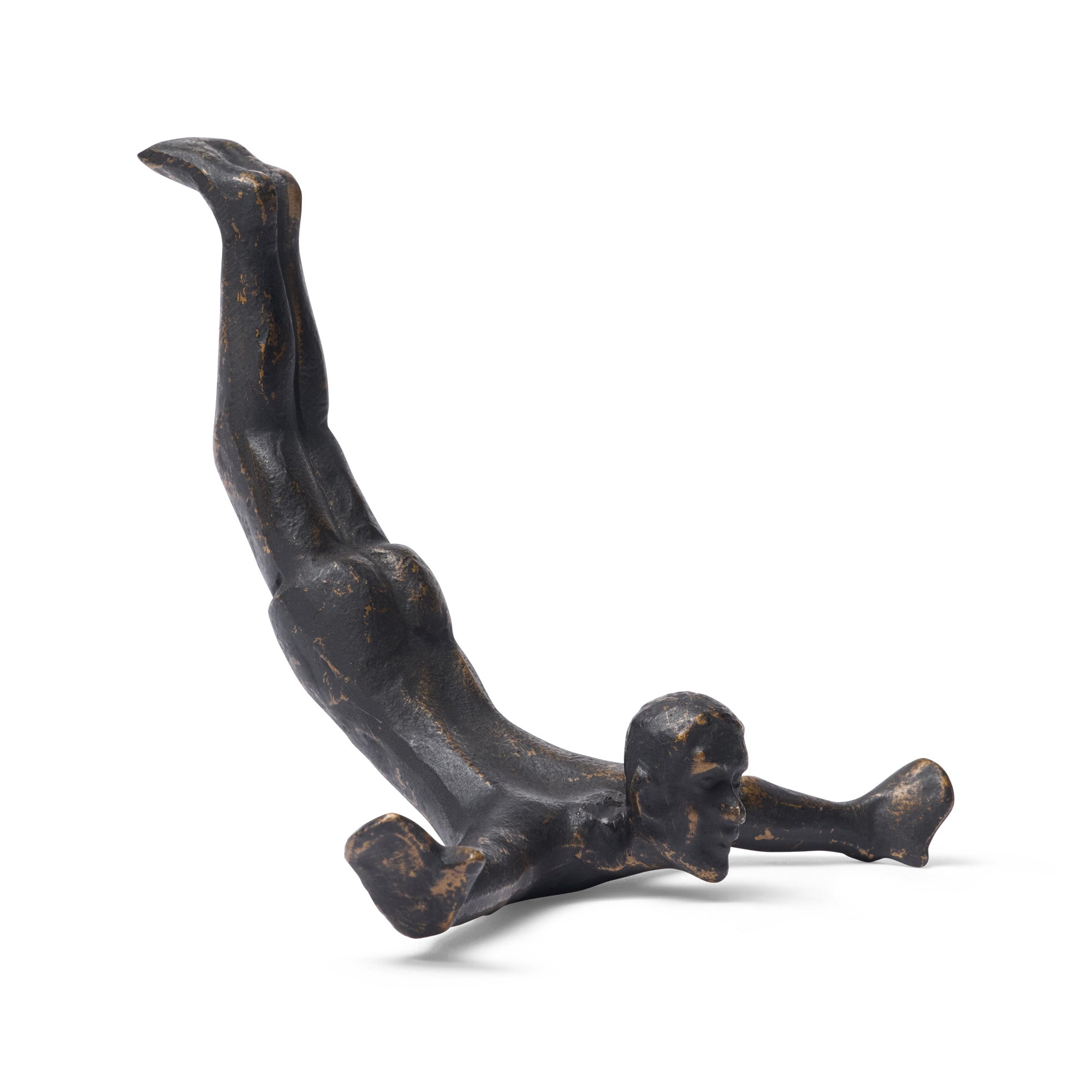 Gotak Wall Sculpture Aged Bronze