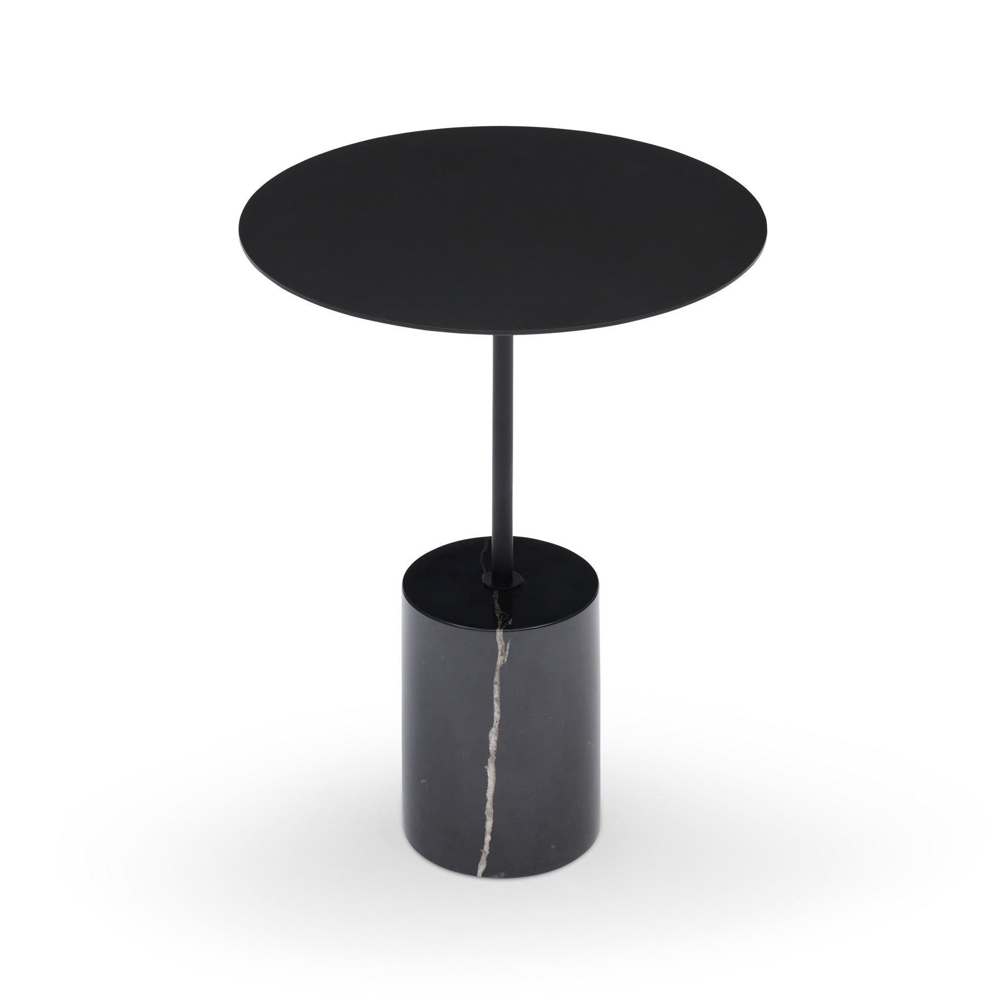 Suri Side Table Marble Black