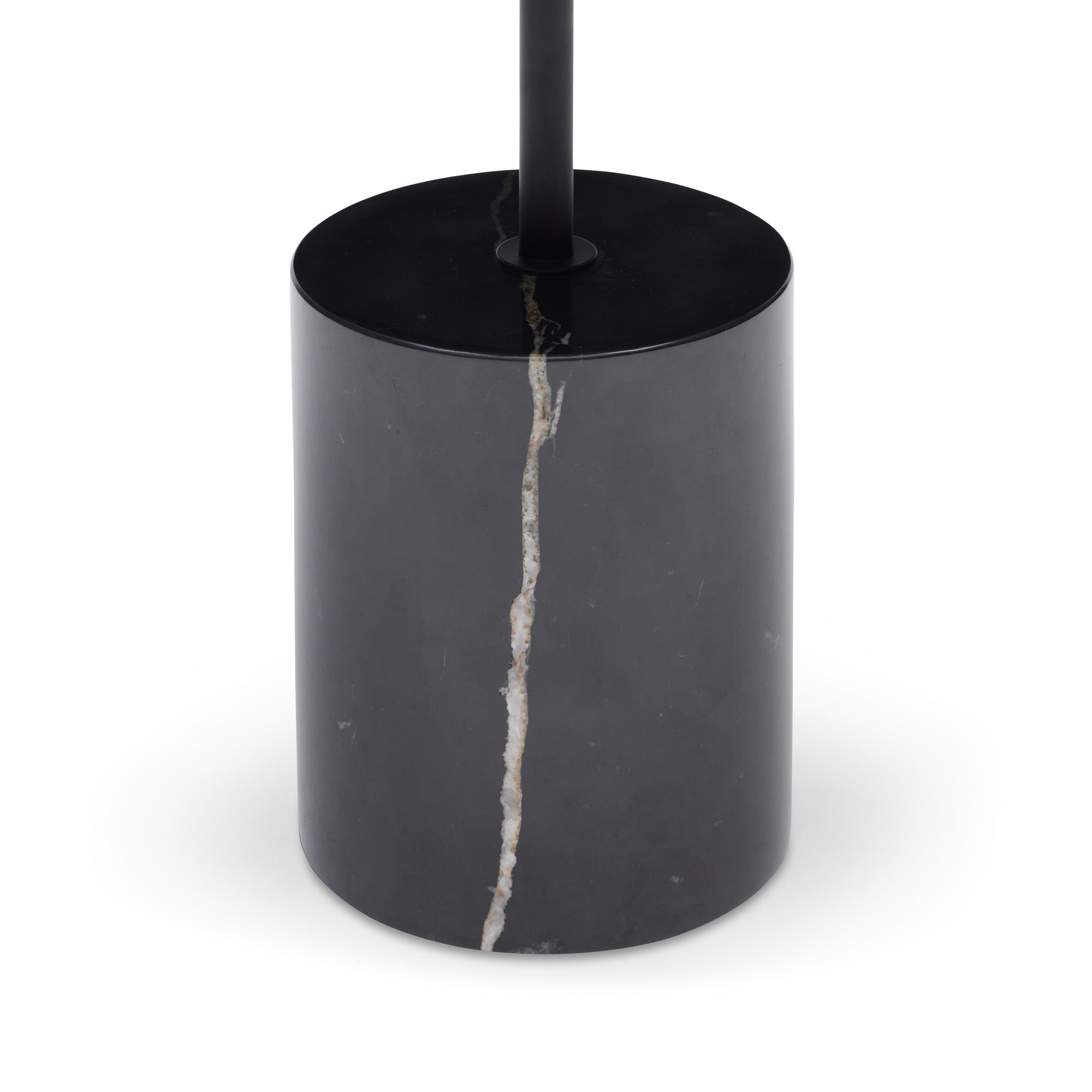 Suri Side Table Marble Black