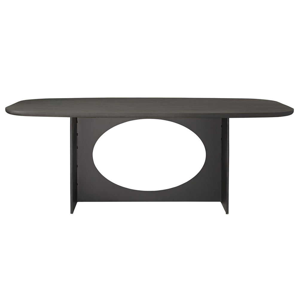 Aria Metal Base Dining Table Ex-Display