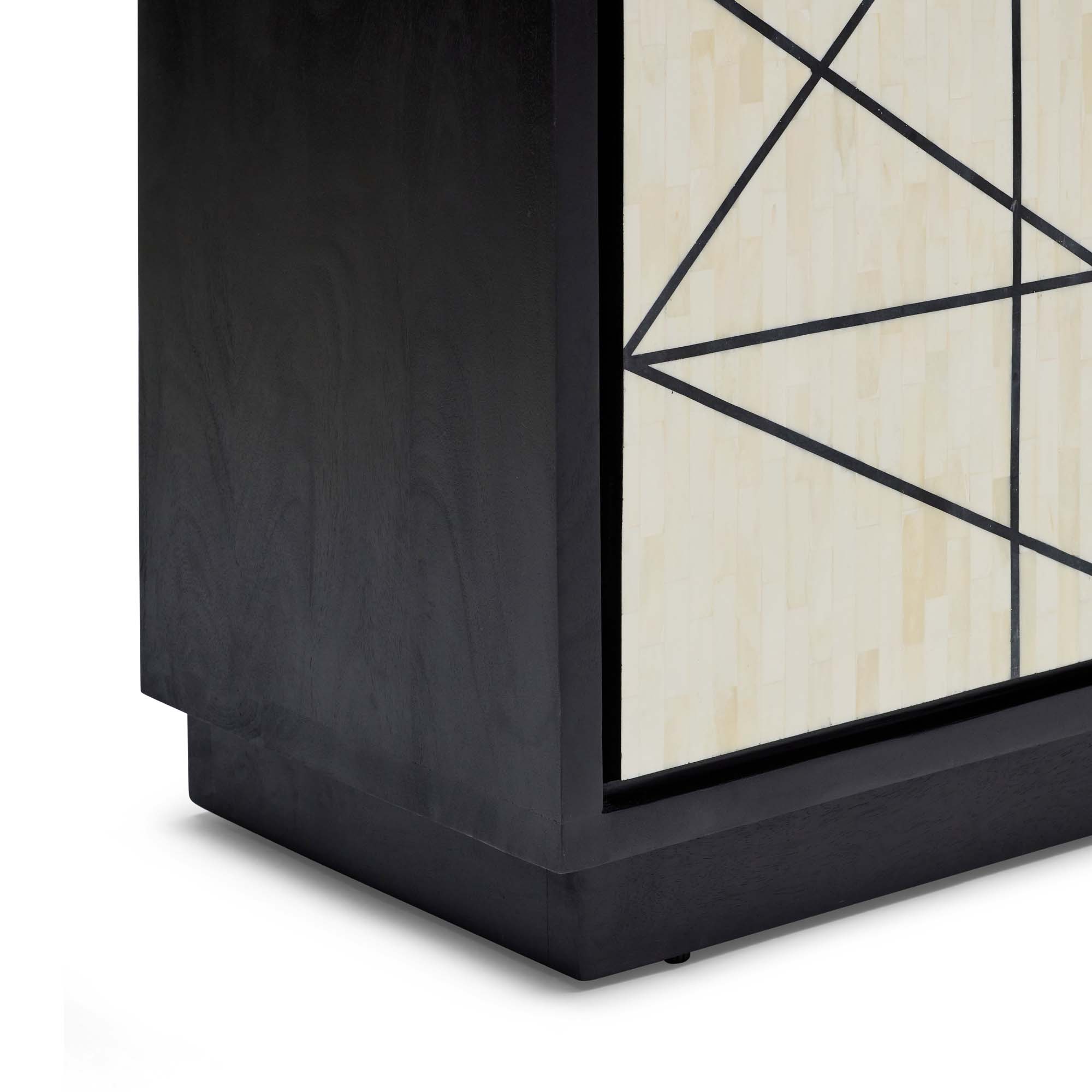 Abstract Bone Inlay Sideboard