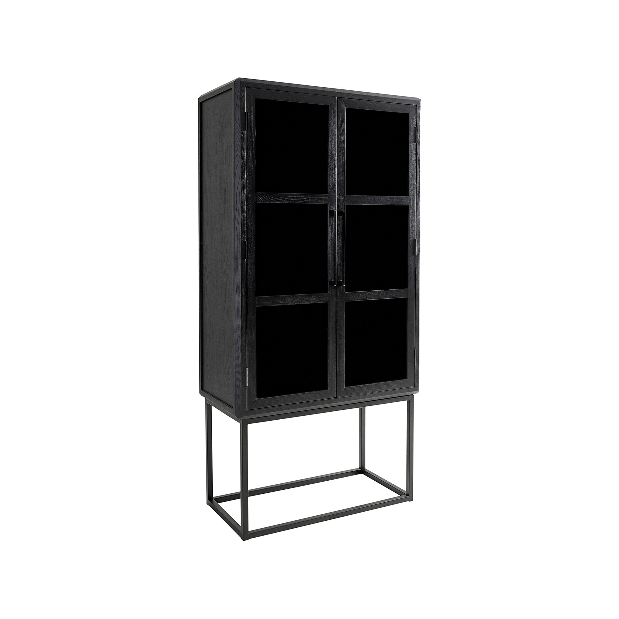 Ada Black Wood Cabinet Ex-Display