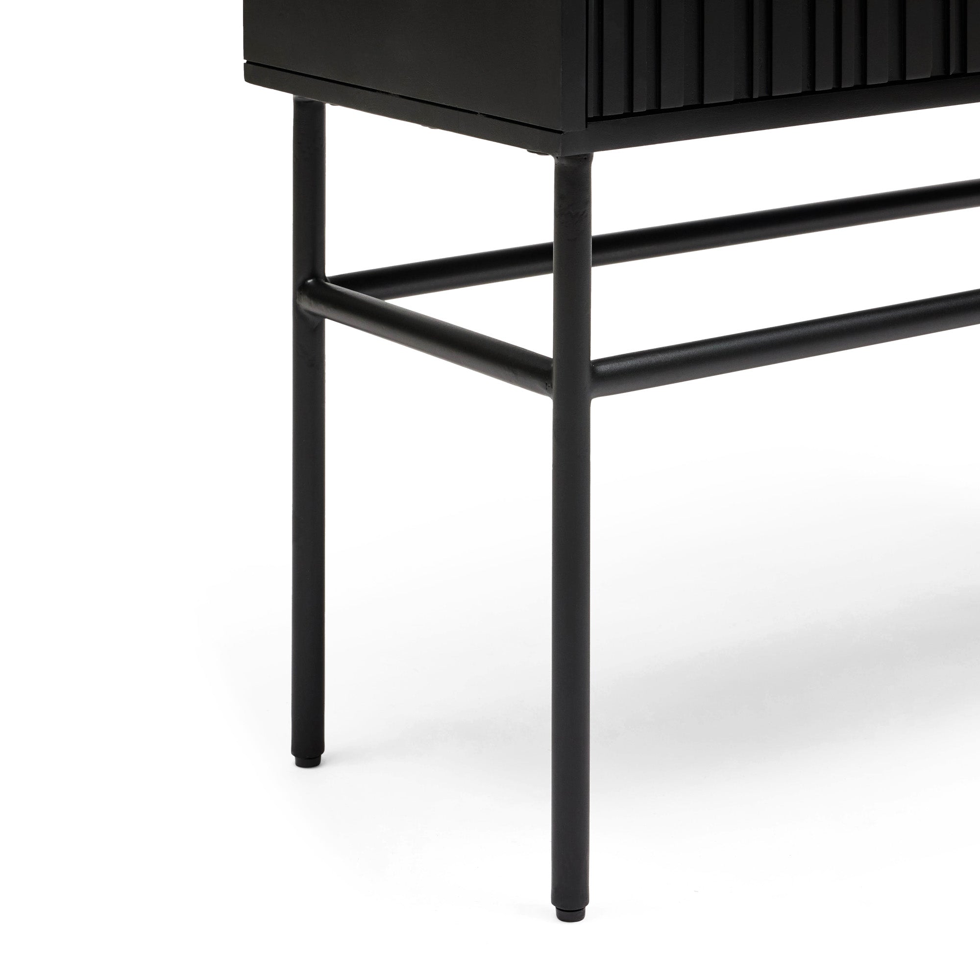 Darwin Sheesham Cabinet Black