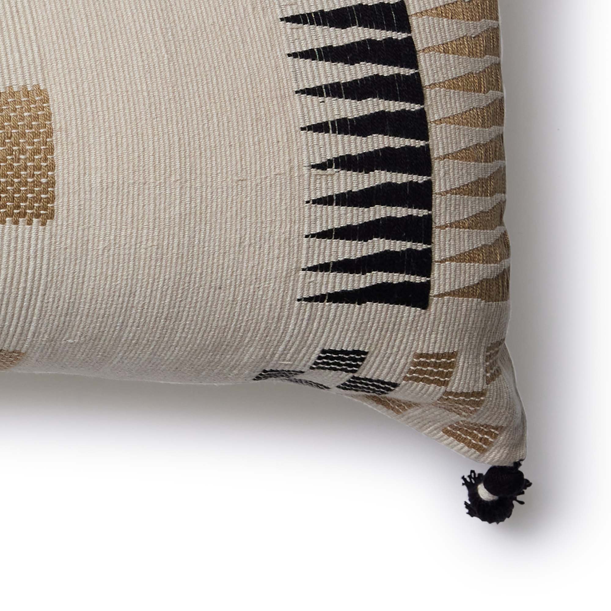 Tali Handwoven Lumbar Cushion 122x33