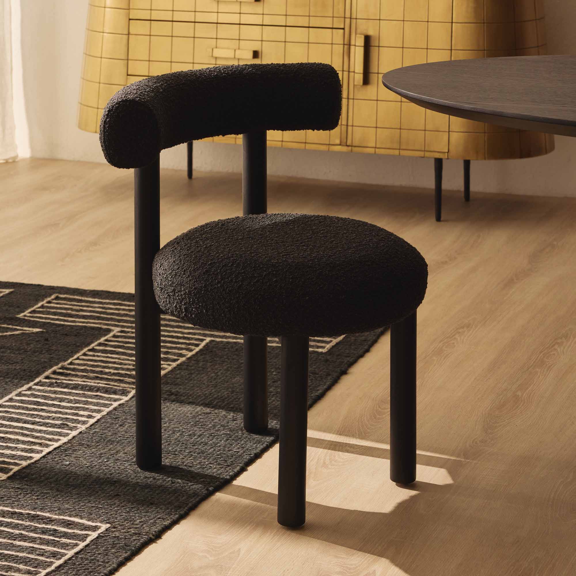 Rossi Dining Chair Black