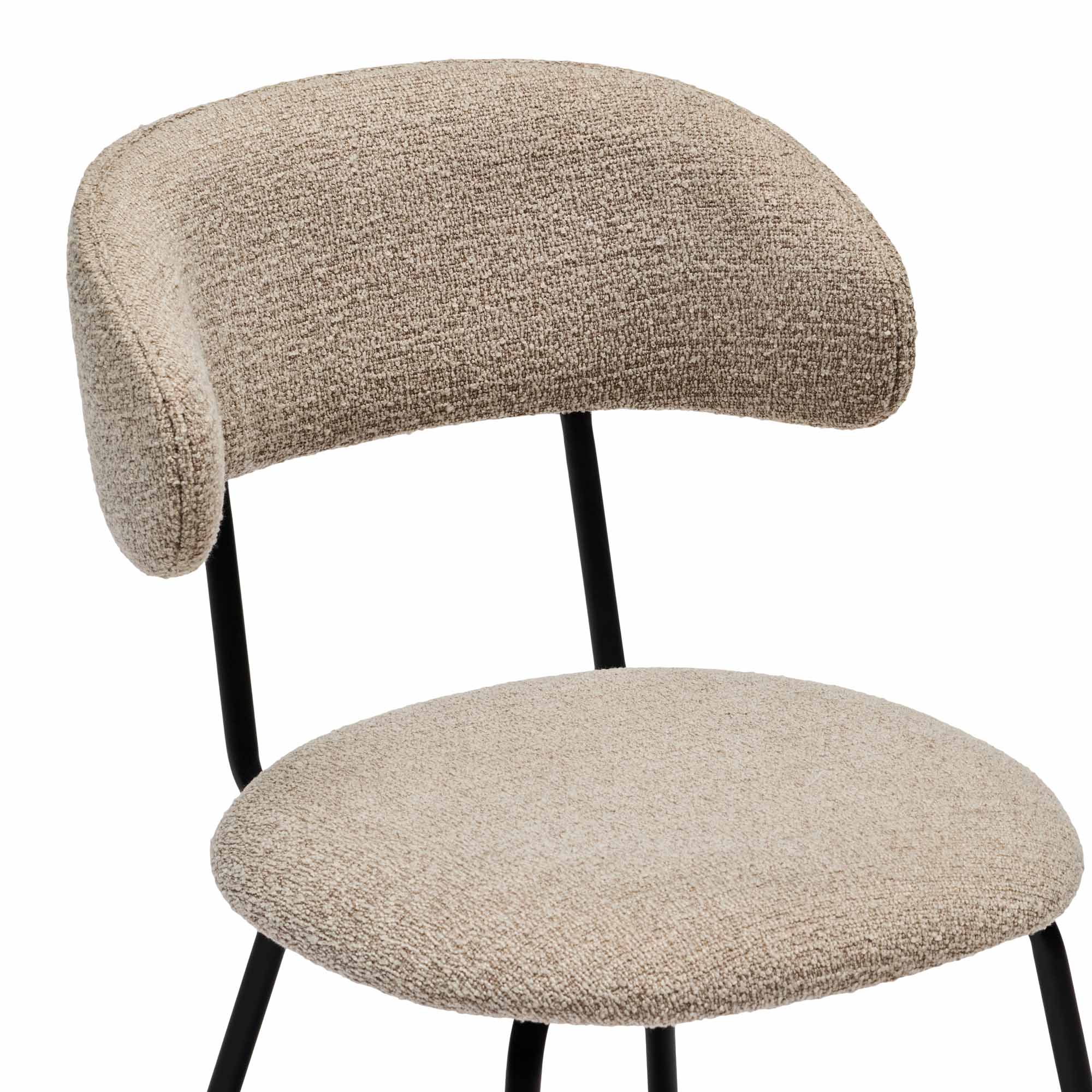 Levi Dining Chair Taupe