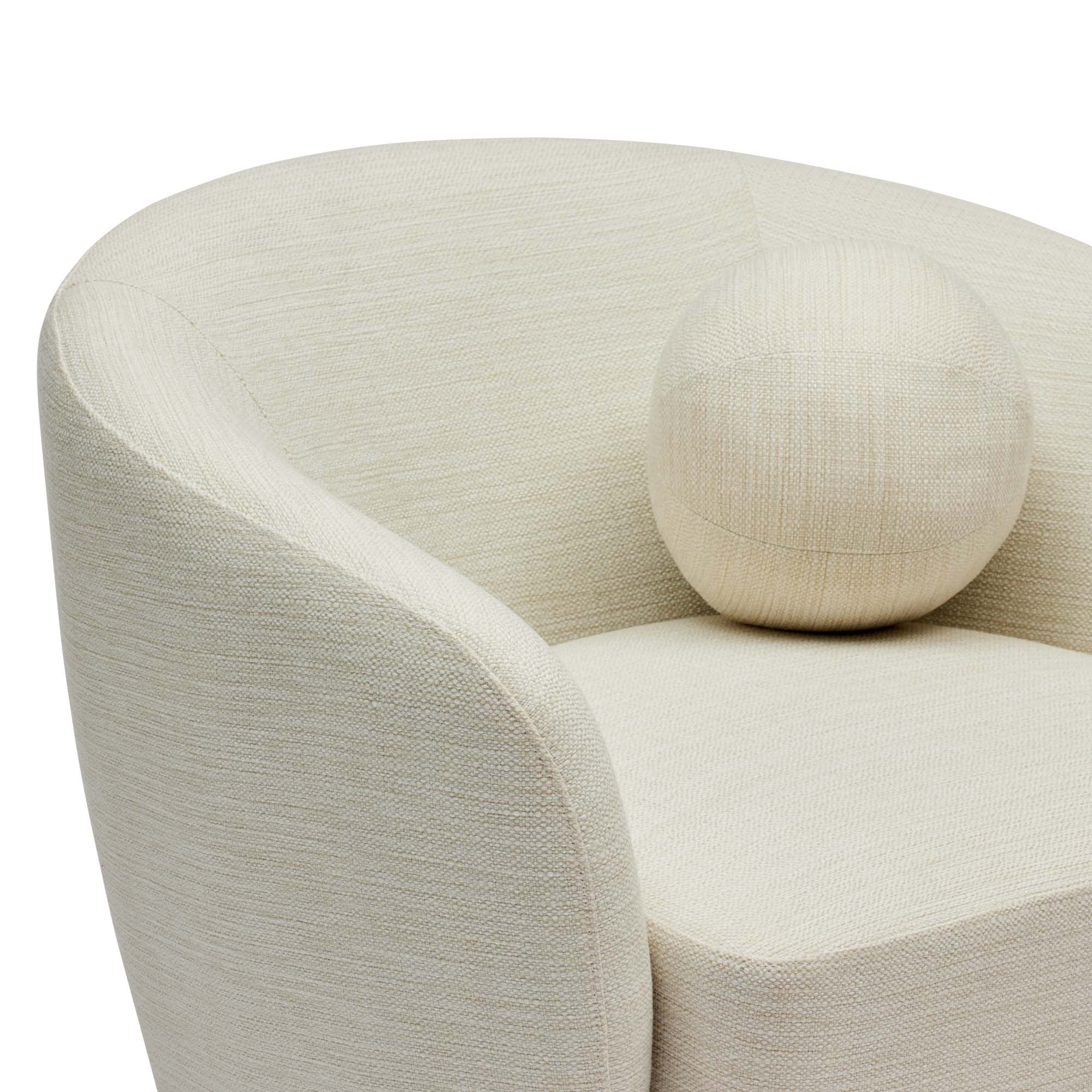 Albi Swivel Chair & Ball Cushion