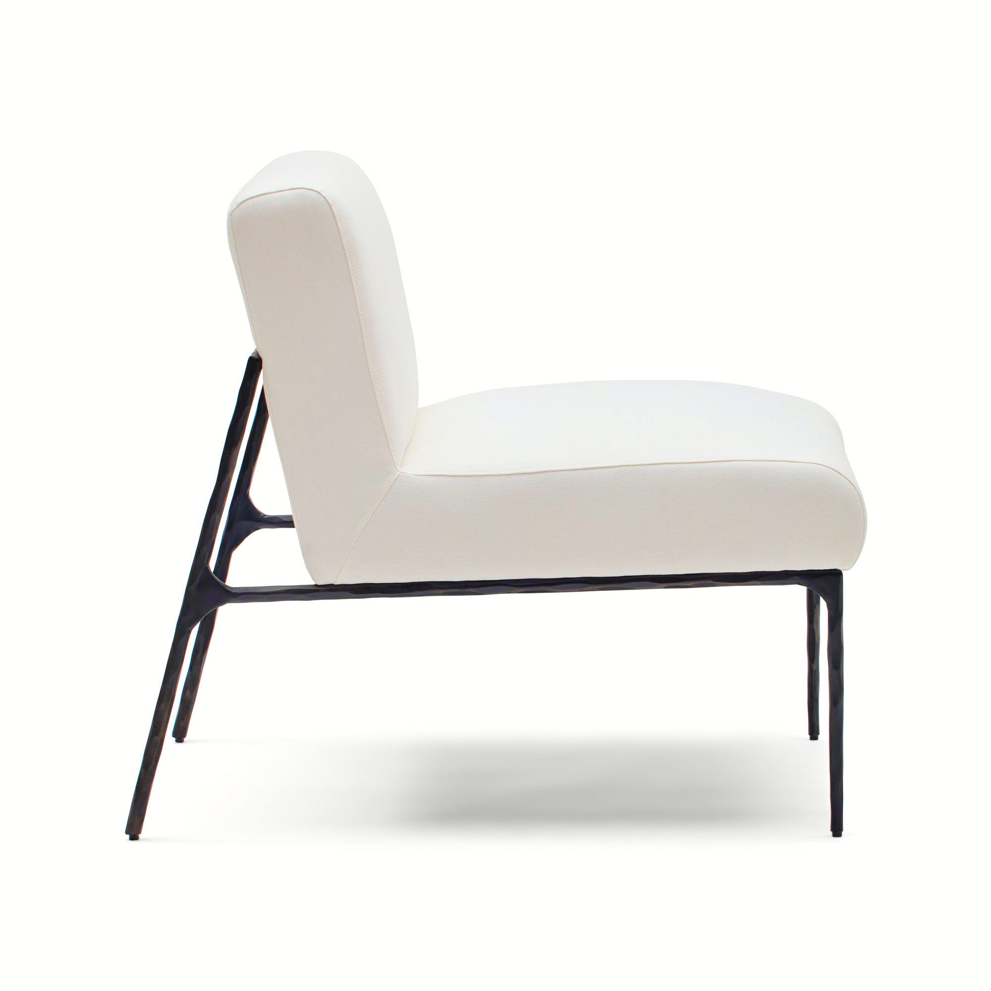 Mila Chair Powder White & Black