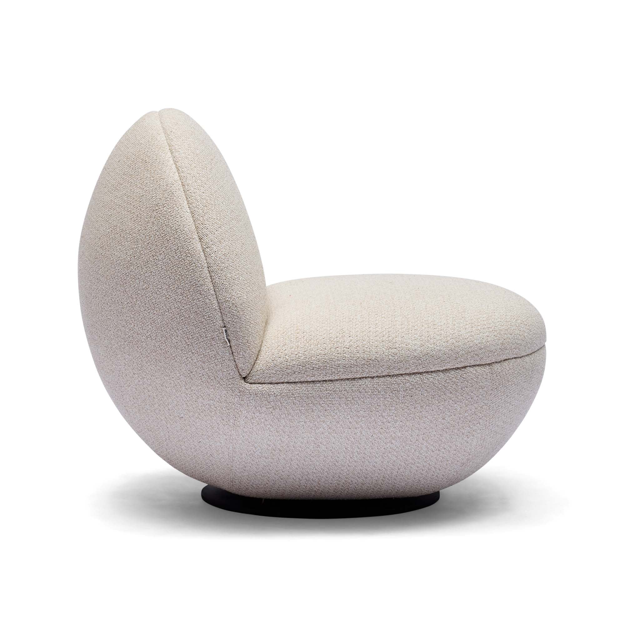 Mattia Swivel Chair Oyster