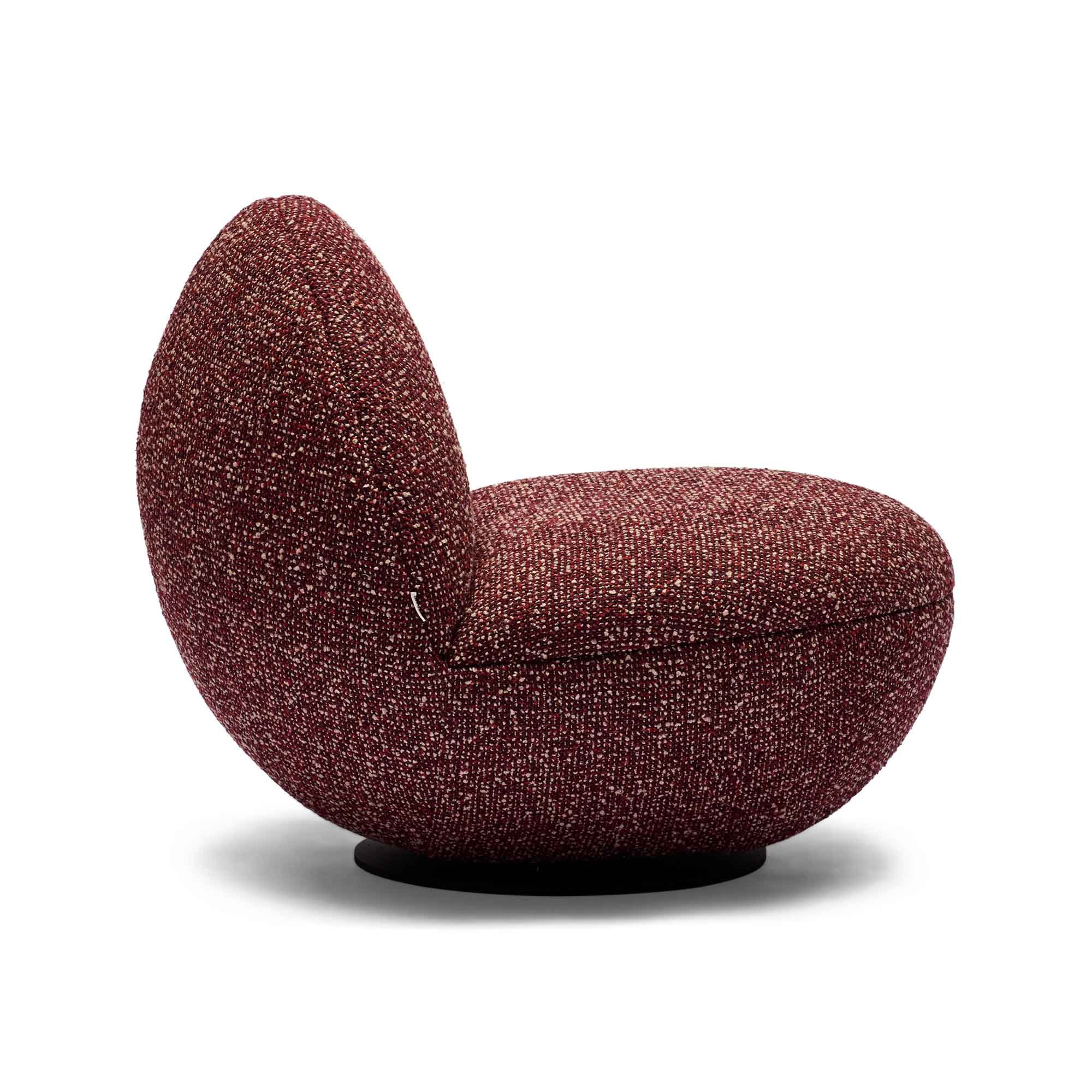 Mattia Swivel Chair Currant