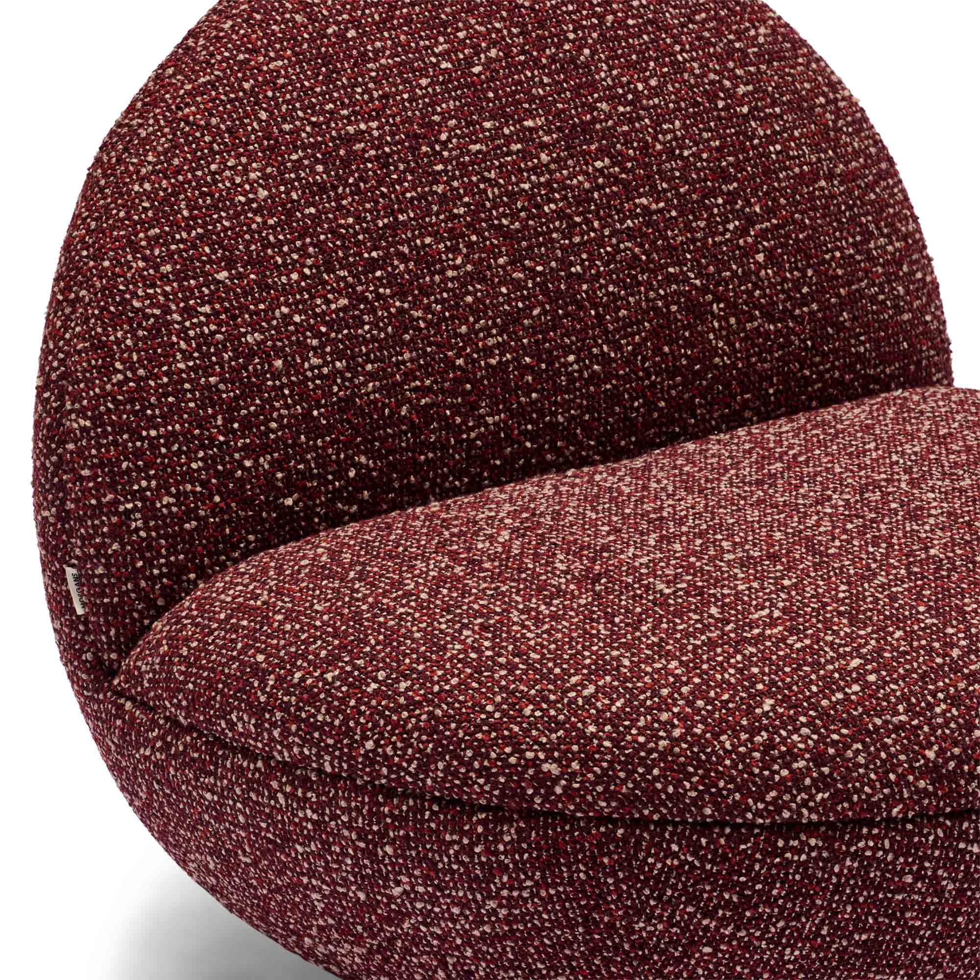 Mattia Swivel Chair Currant