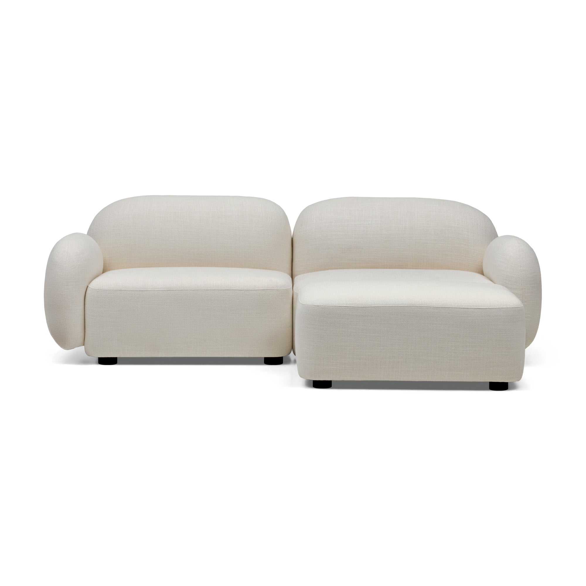 Oslo Modular Sofa Ivory 2 Seat Right Chaise