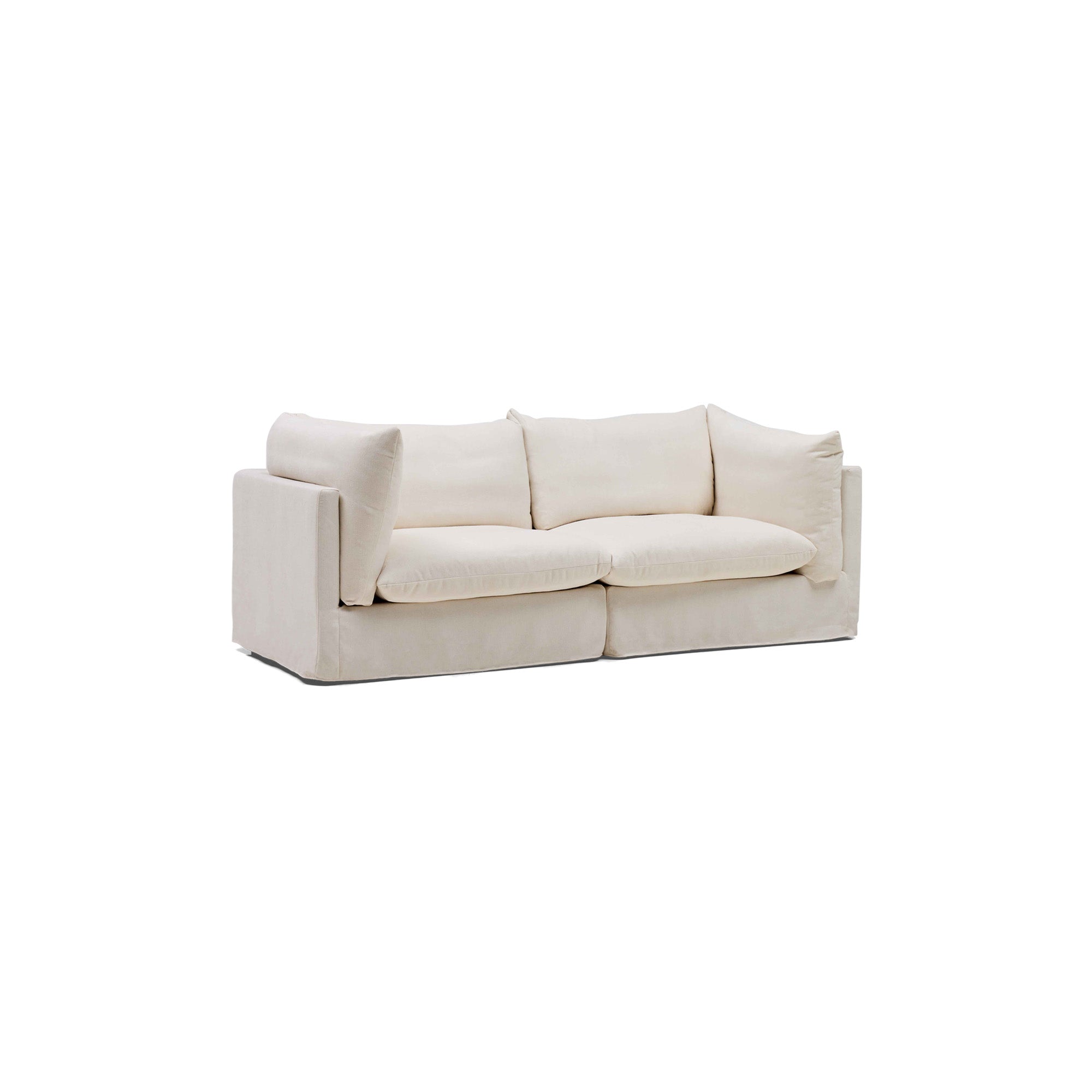 Mia Modular Sofa Ivory 2 Seat