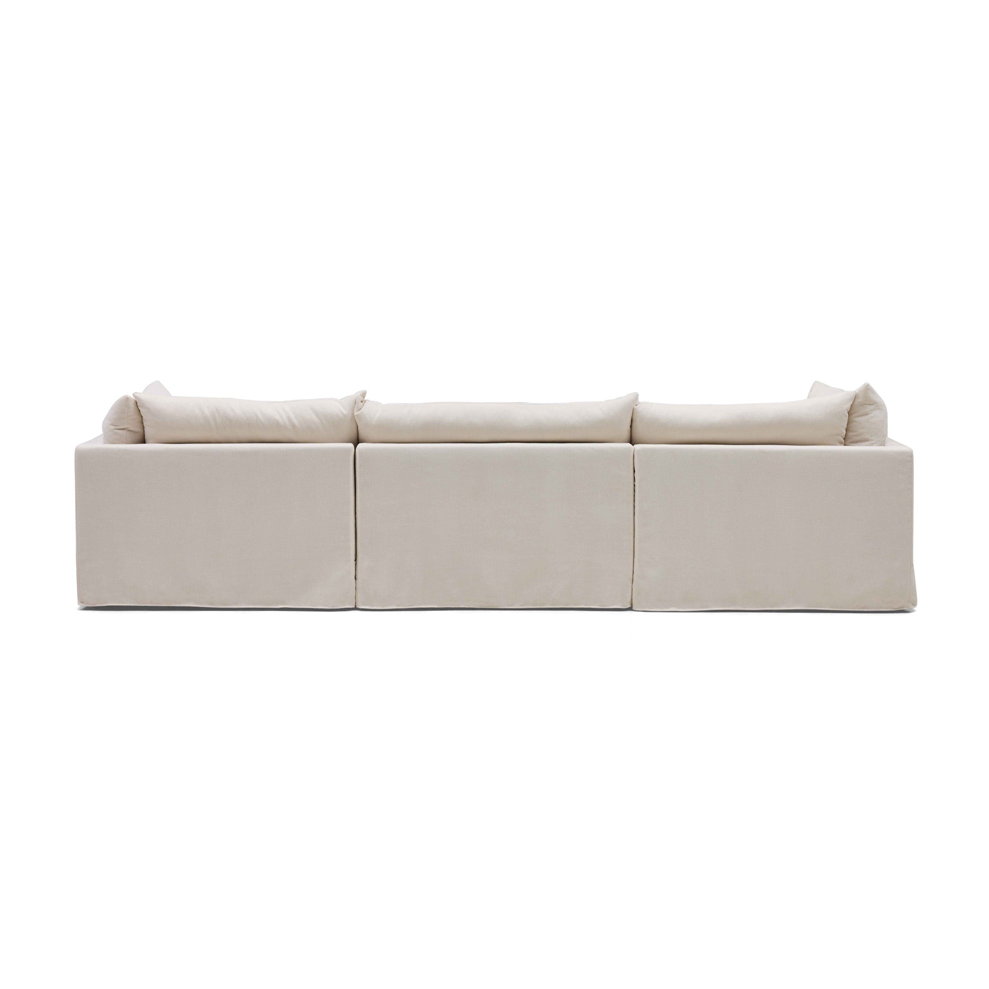 Mia Modular Sofa Ivory 3 Seat