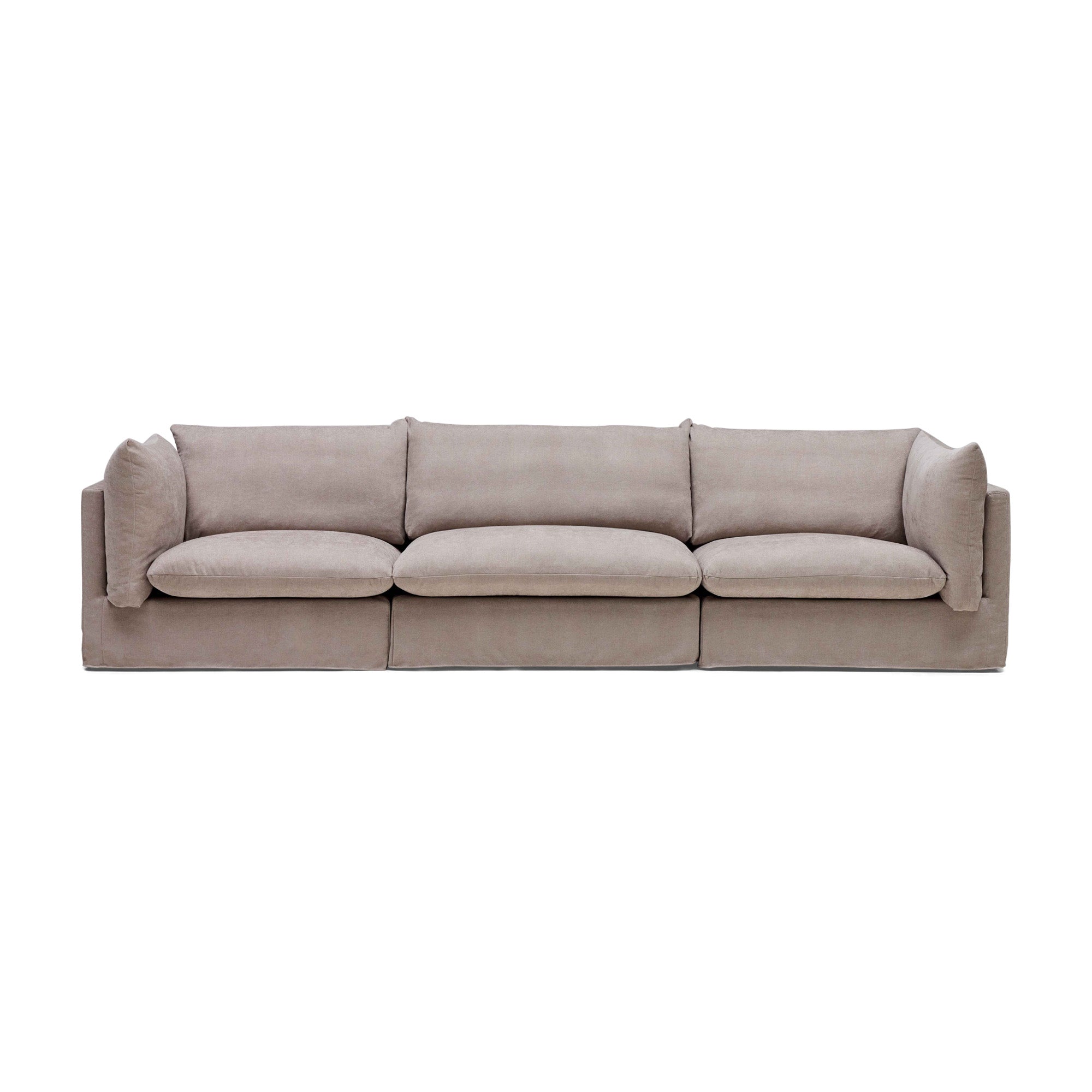 Mia Modular Sofa Oatmeal 3 Seat