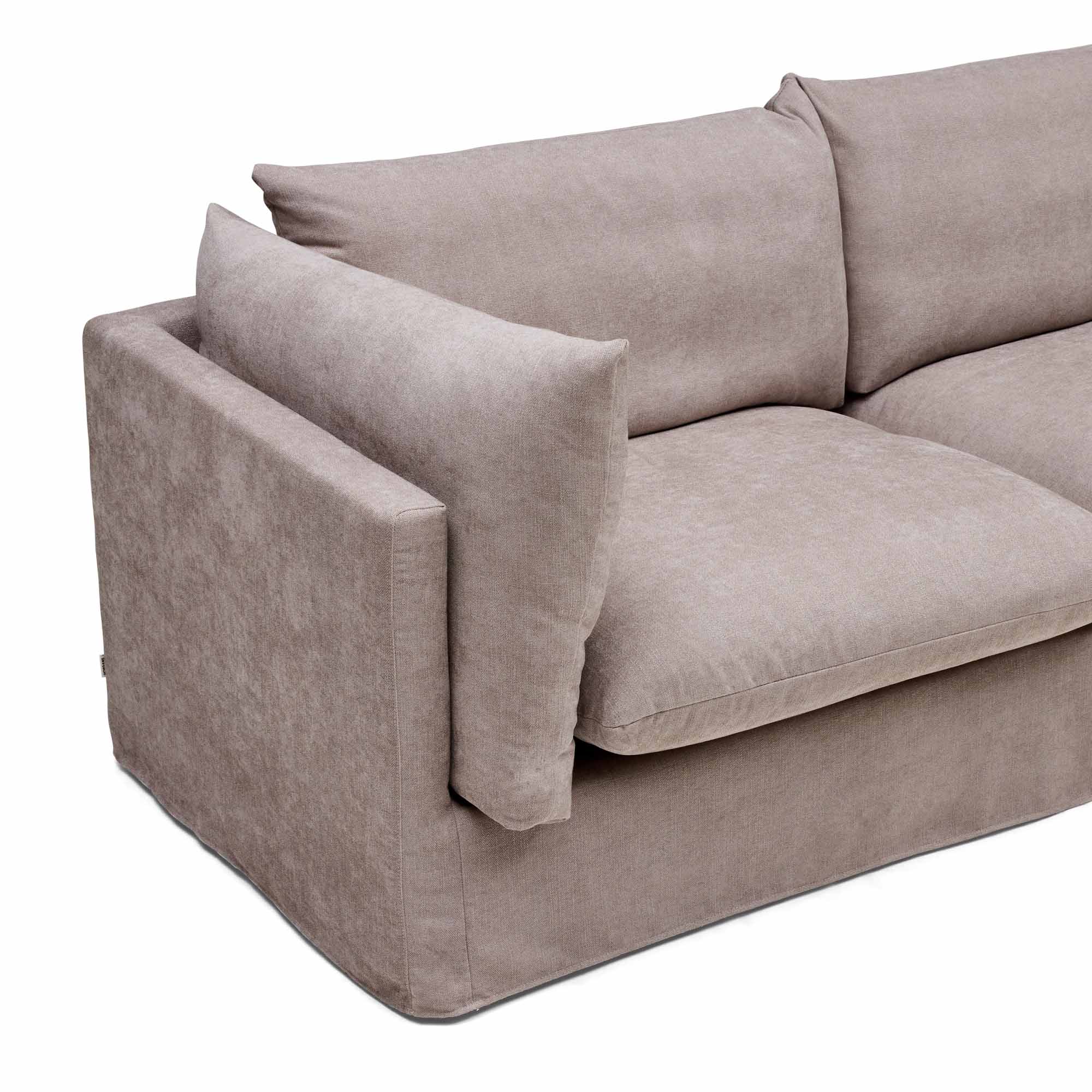 Mia Modular Sofa Oatmeal 3 Seat