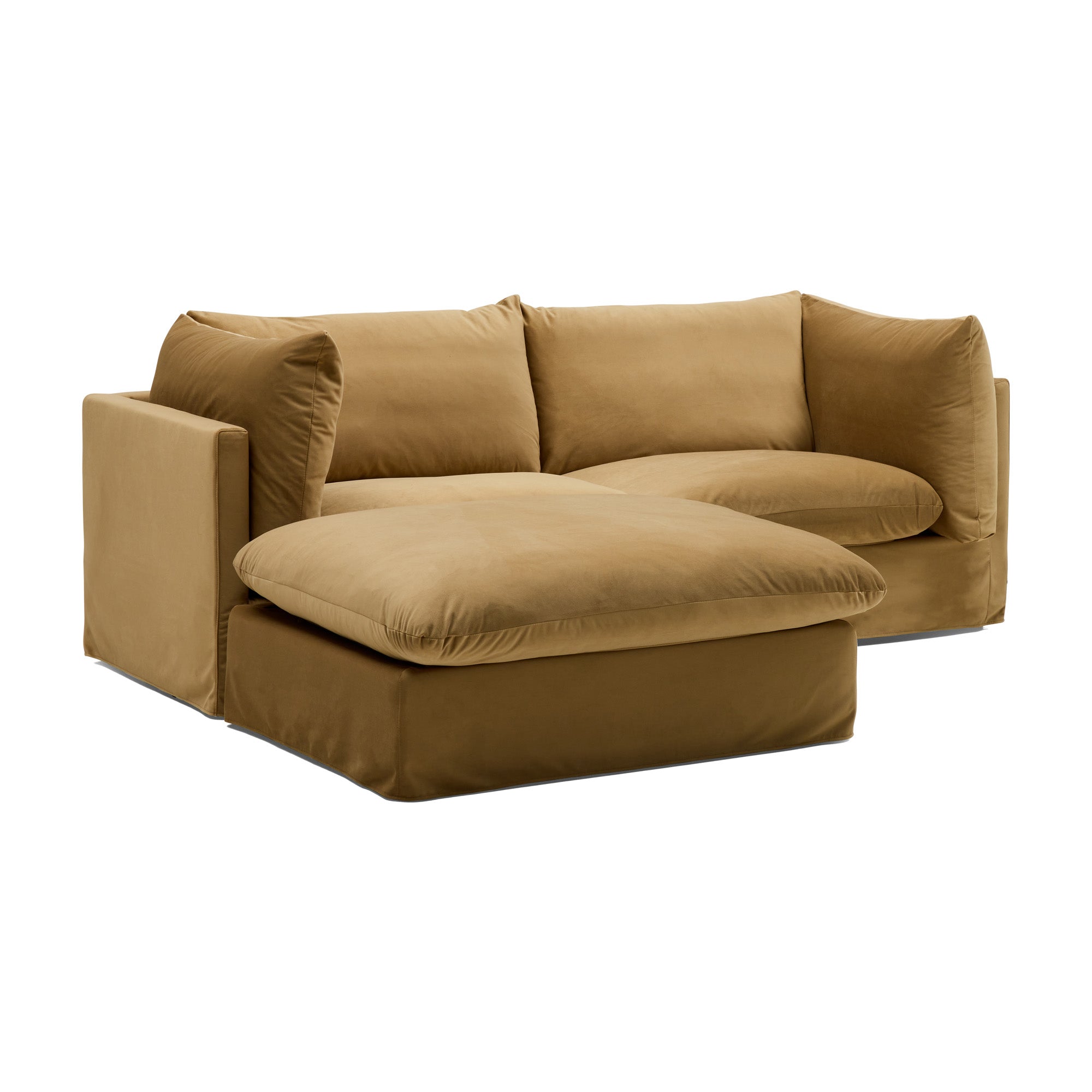 Mia Modular Sofa Sand 2 Seat Left