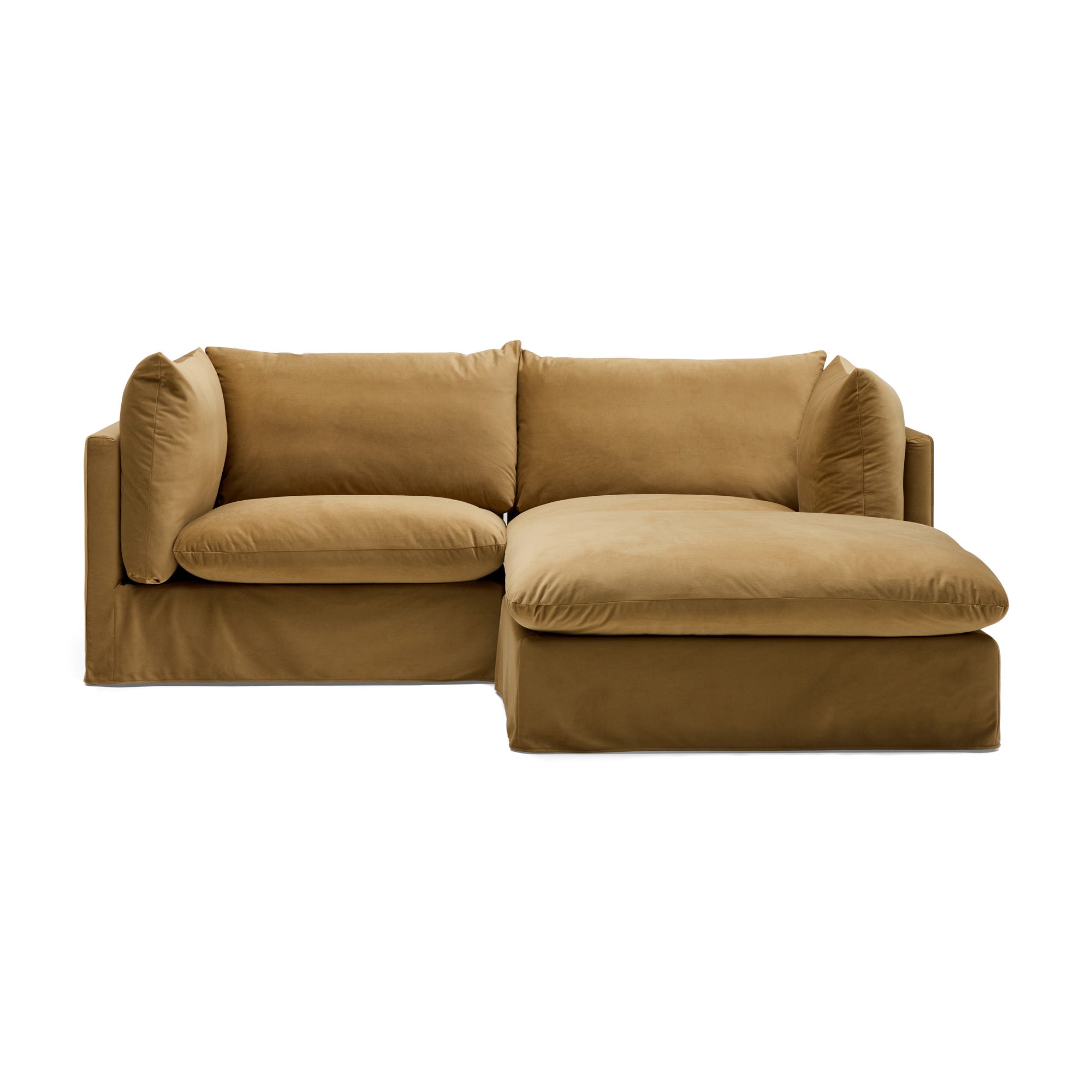 Mia Modular Sofa Sand 2 Seat Right