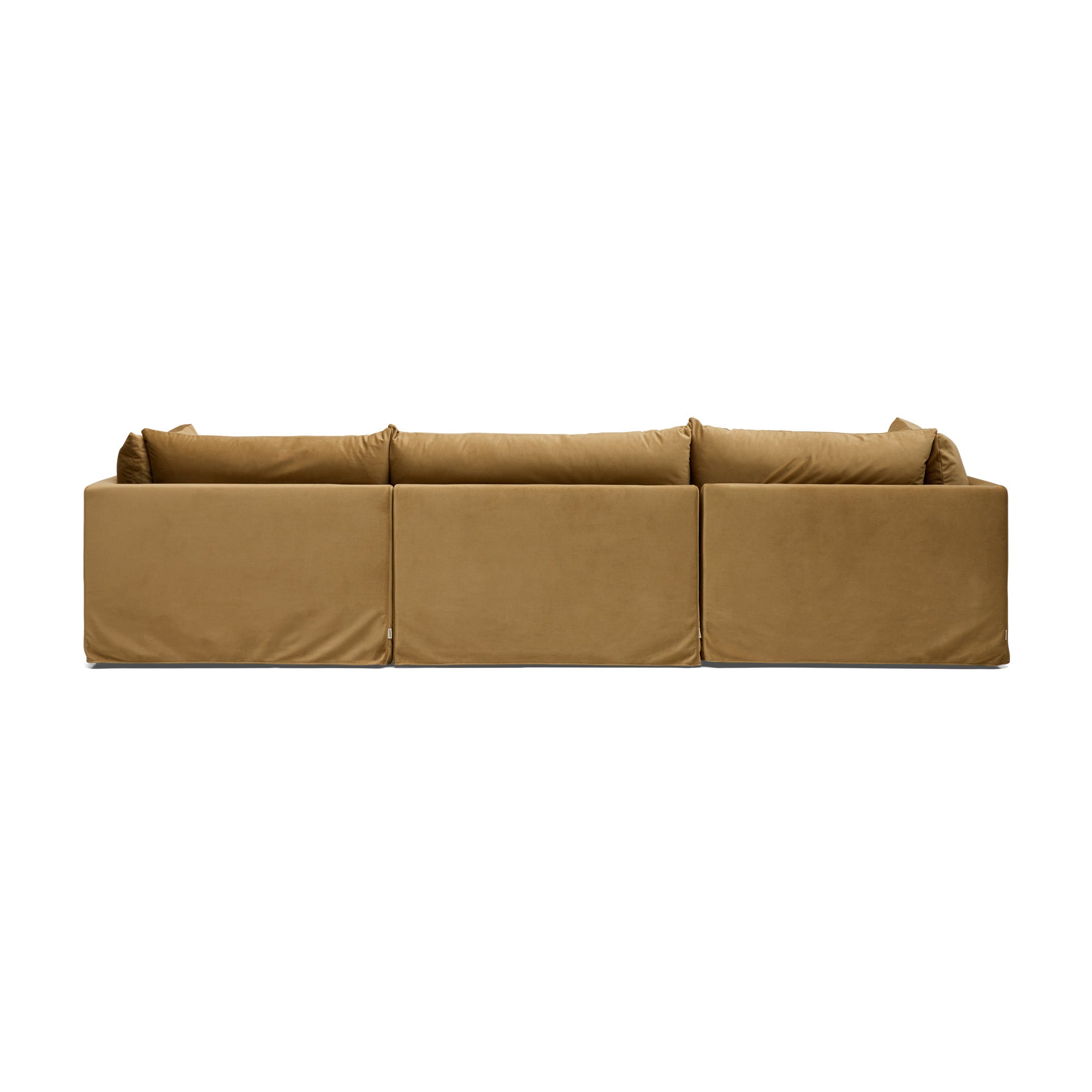 Mia Modular Sofa Sand 3 Seat Right Chaise