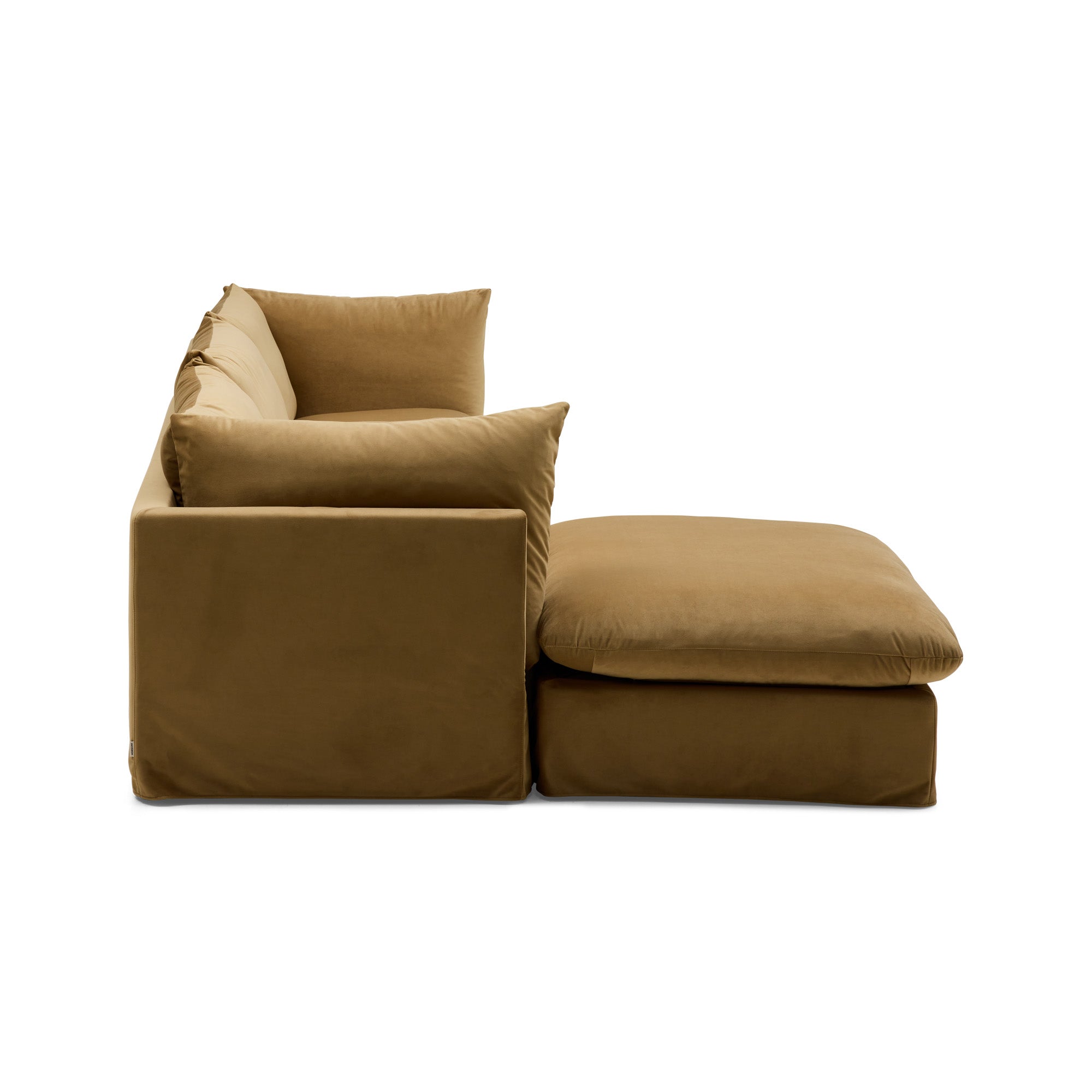 Mia Modular Sofa Sand 3 Seat Left