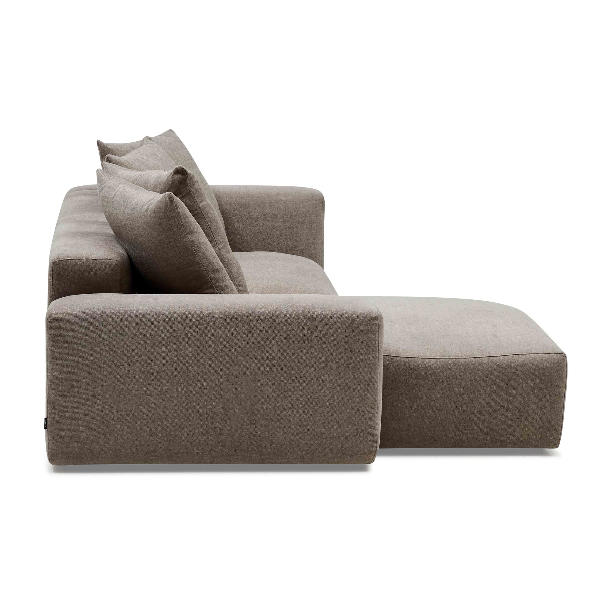 Madrid Modular Sofa Slate 2 Seat Left