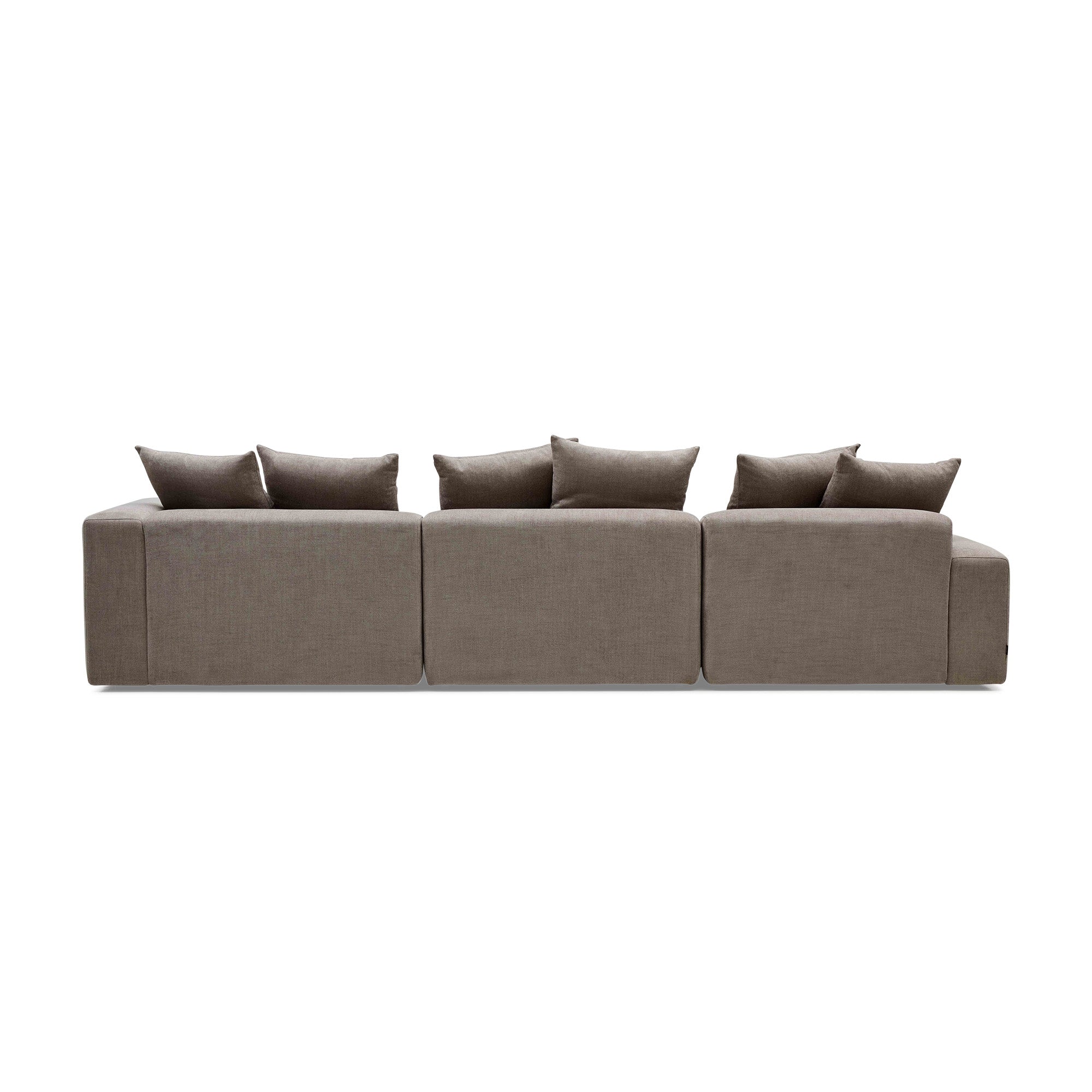 Madrid Modular Sofa Slate 3 Seat Right