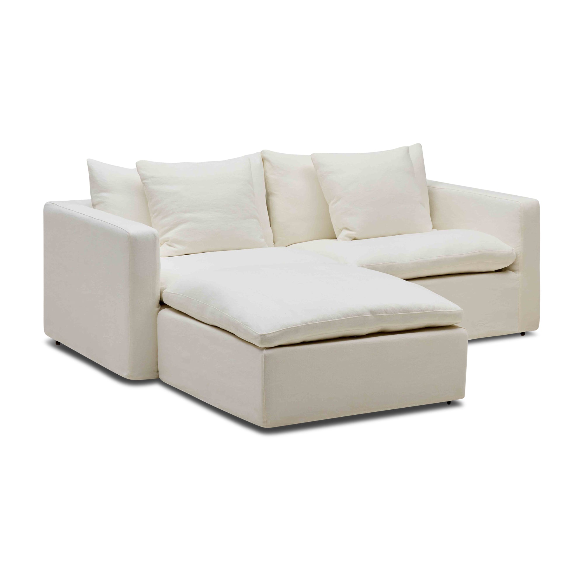 Cape Modular Sofa Snow 2 Seat Left