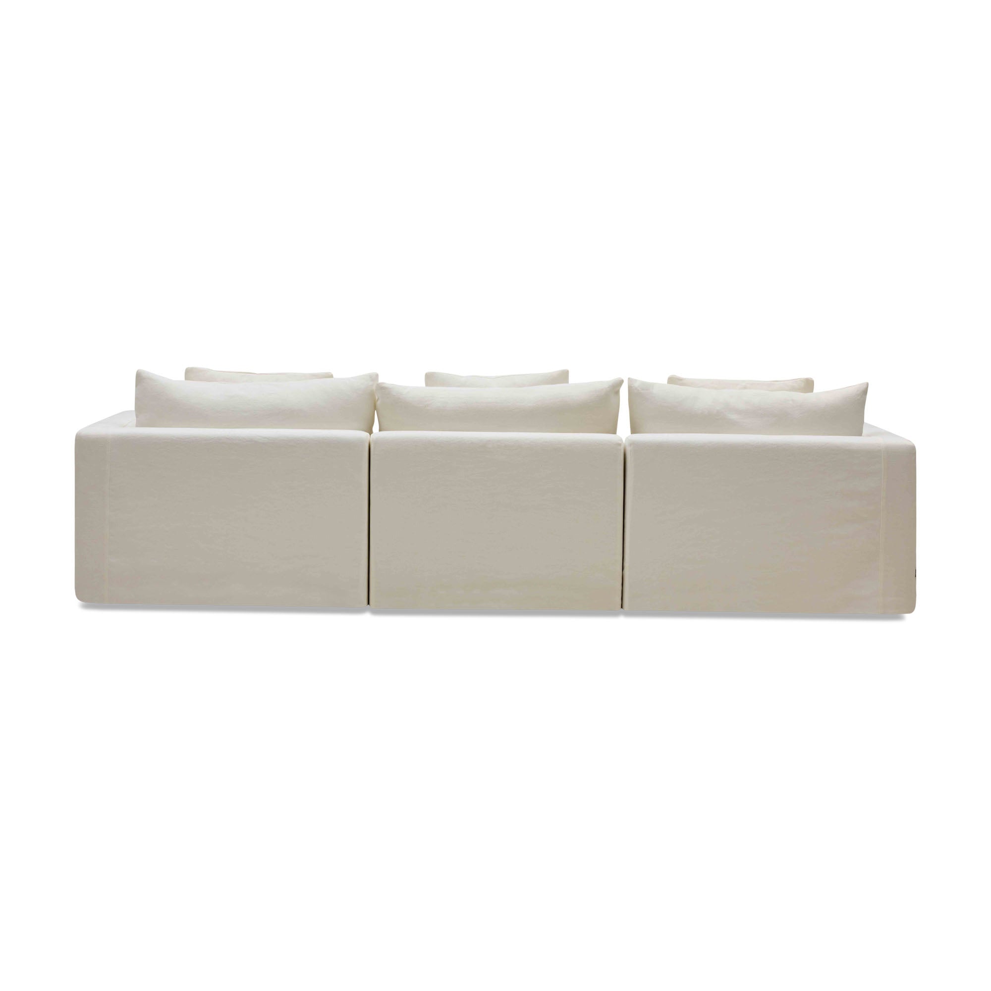 Cape Modular Sofa Snow 3 Seat Right