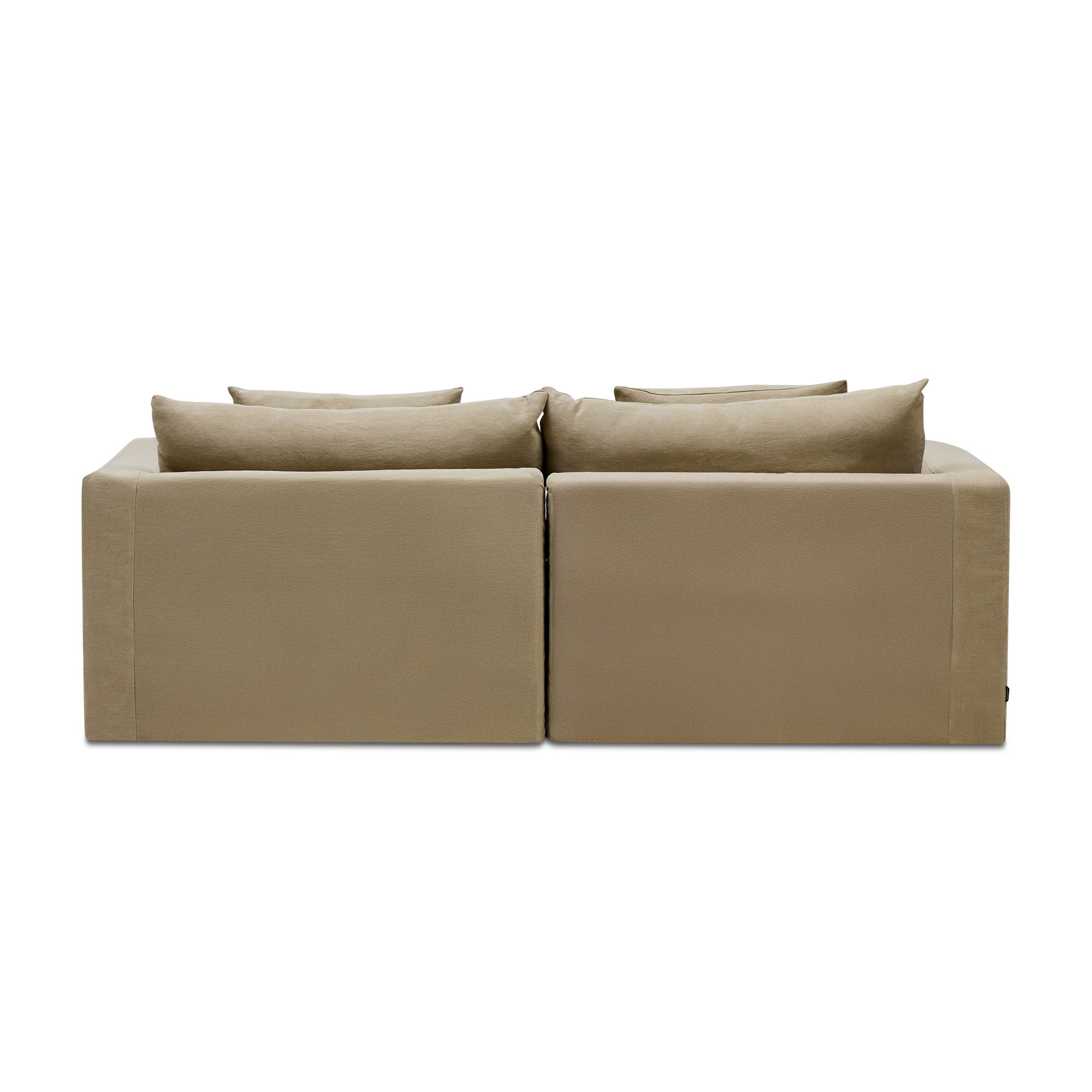 Cape Modular Sofa Warm Stone 2 Seat