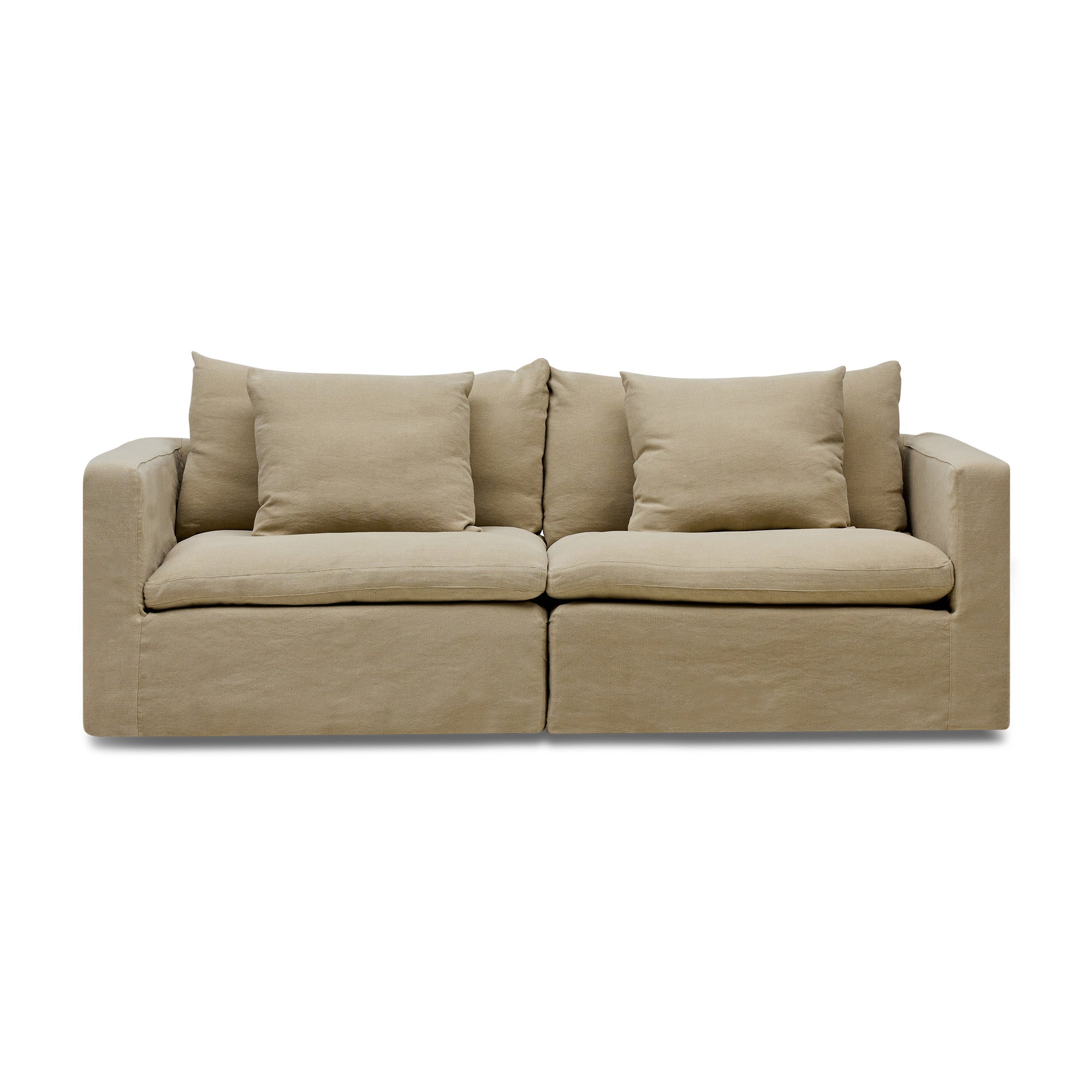 Cape Modular Sofa Warm Stone 2 Seat