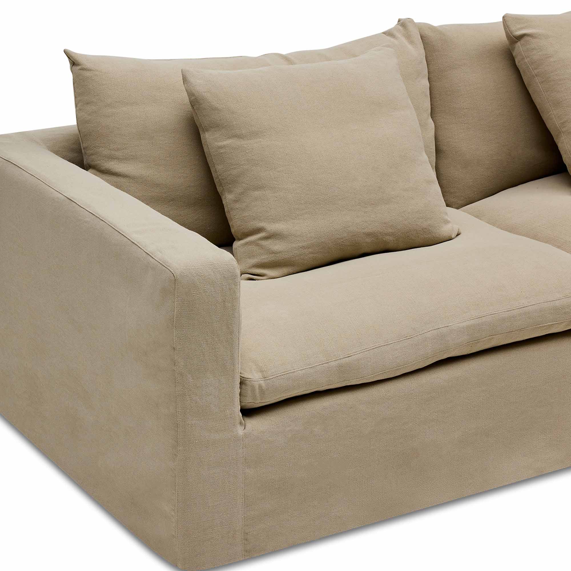 Cape Modular Sofa Warm Stone 3 Seat