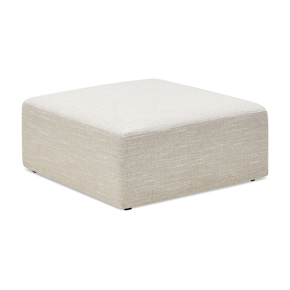 Paige Ottoman Oyster Weave