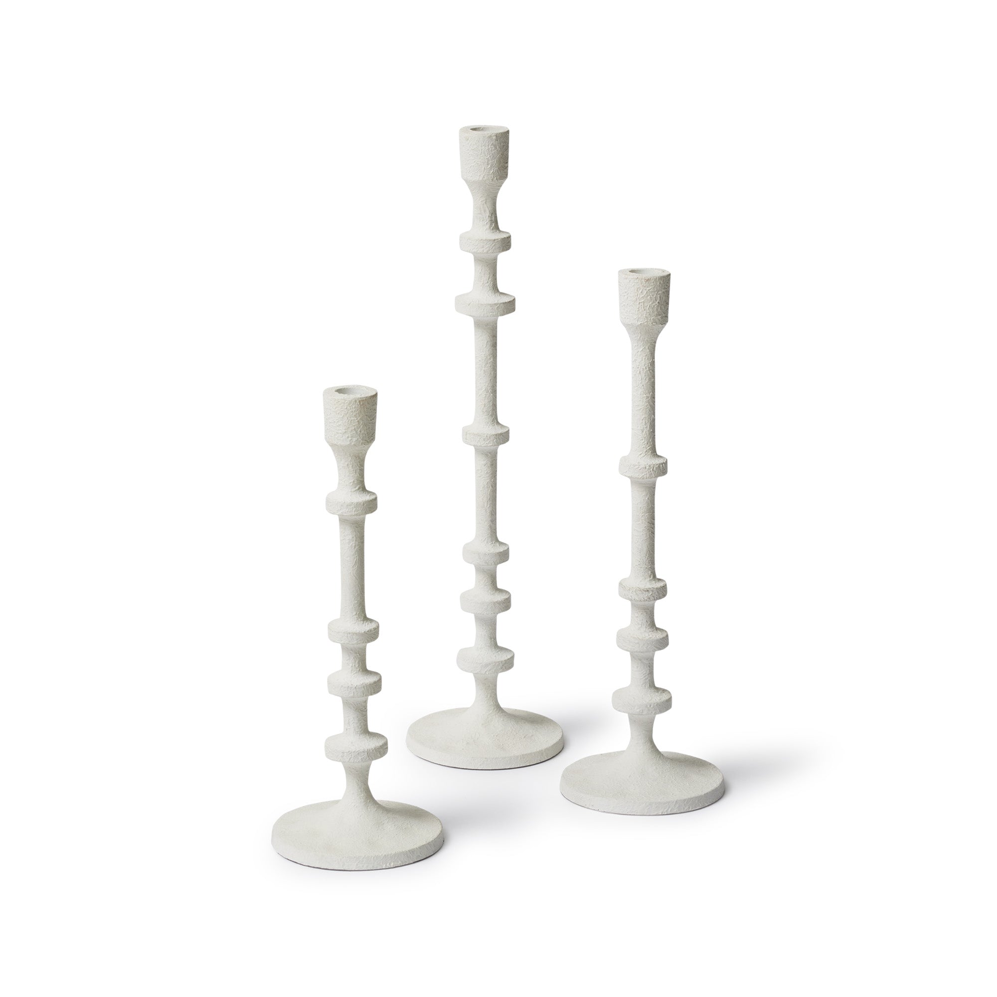 Watson Candleholder White Large