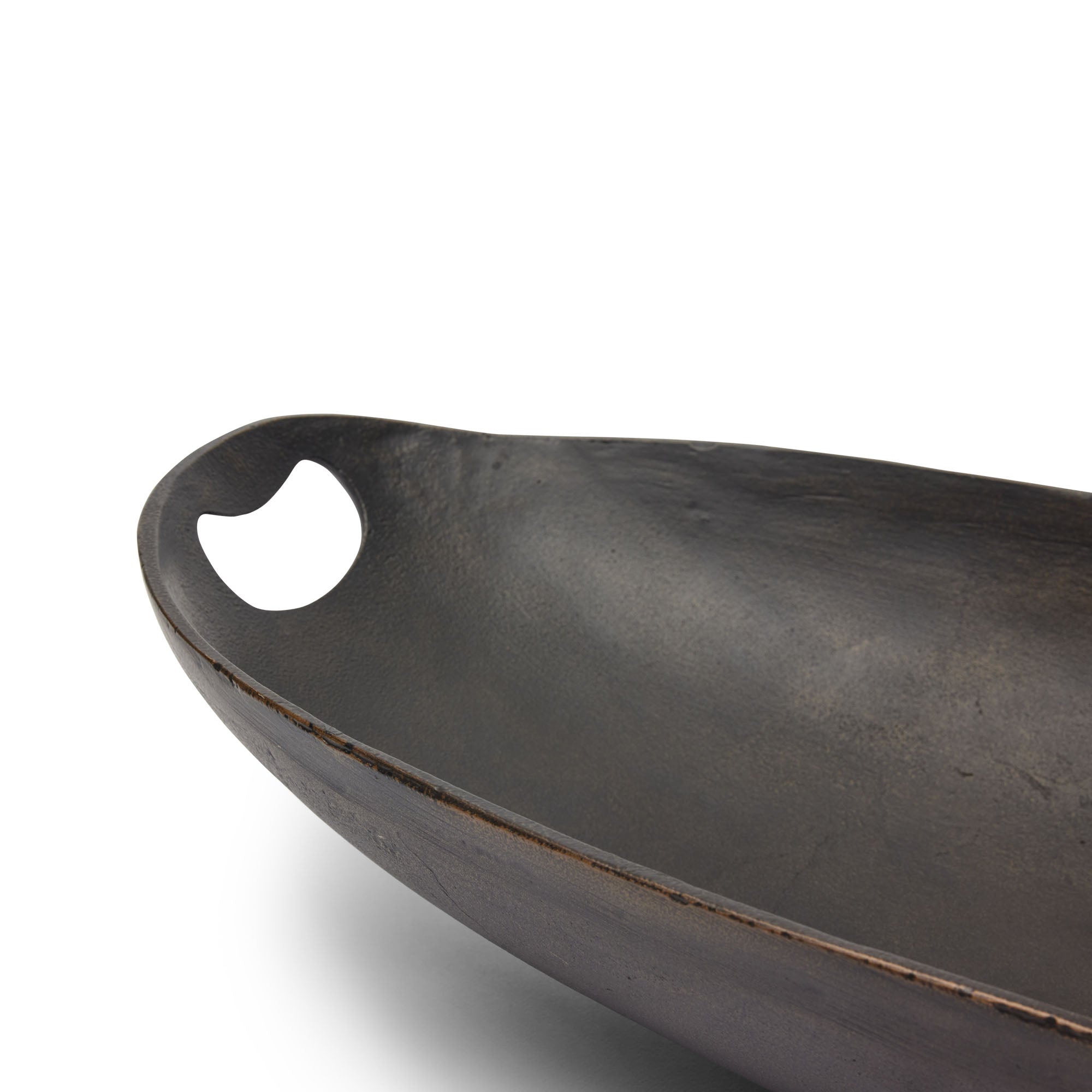 Noir Oval Bowl