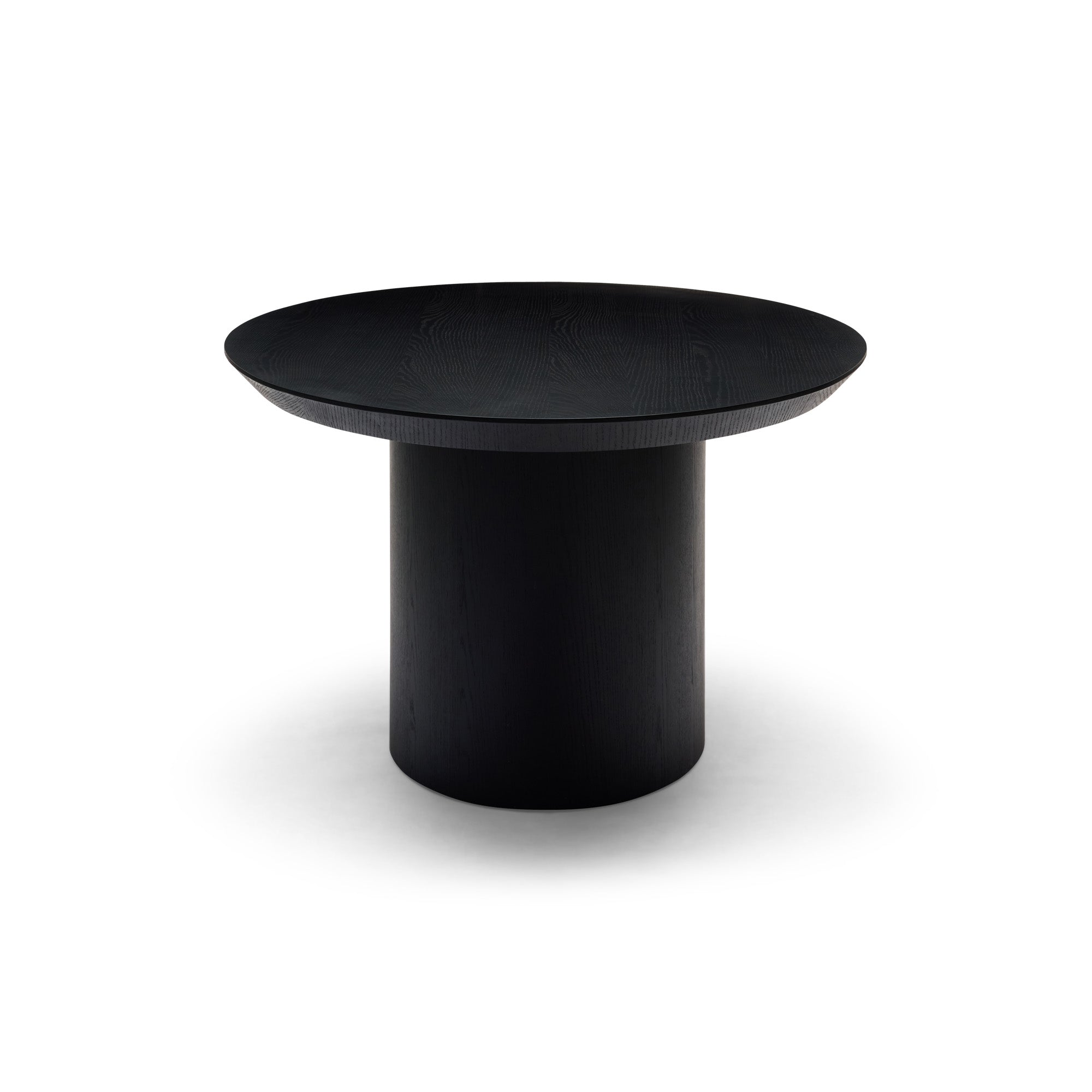 Pippa Oval Dining Table Black Small