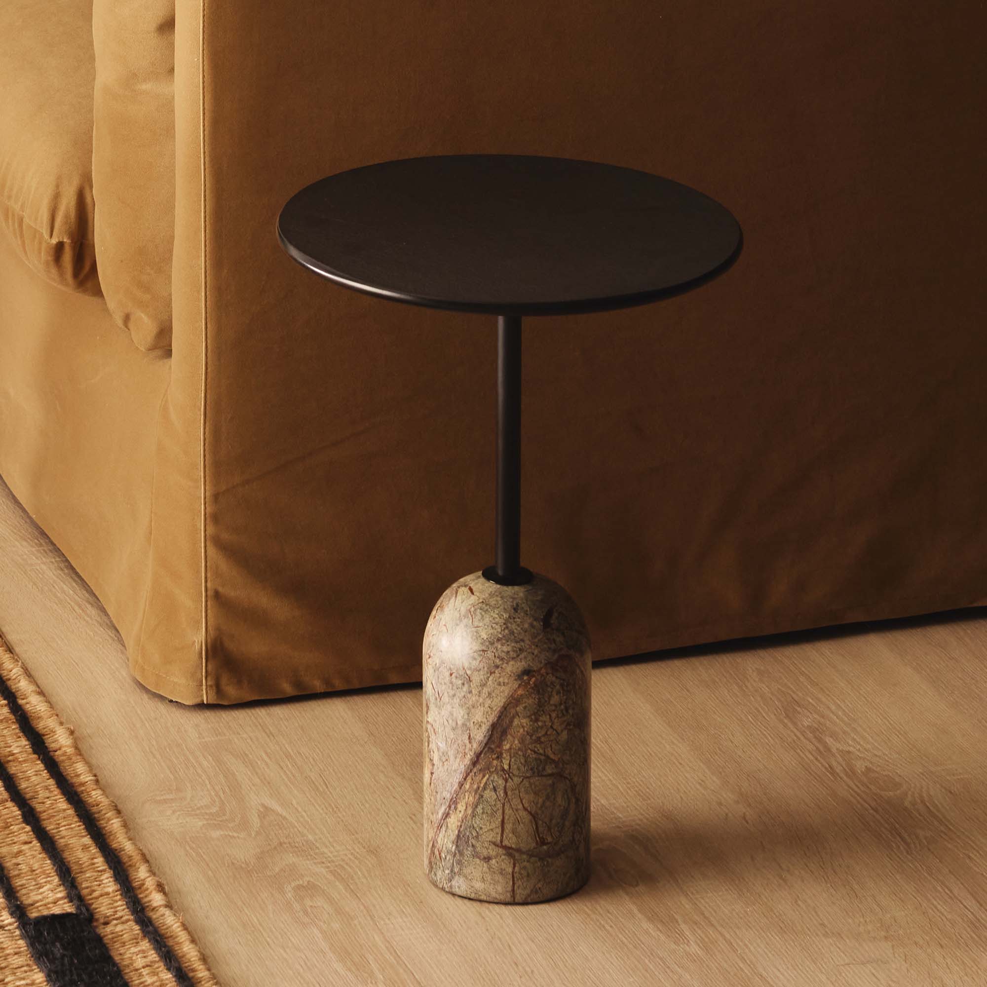 Verde Marble Side Table