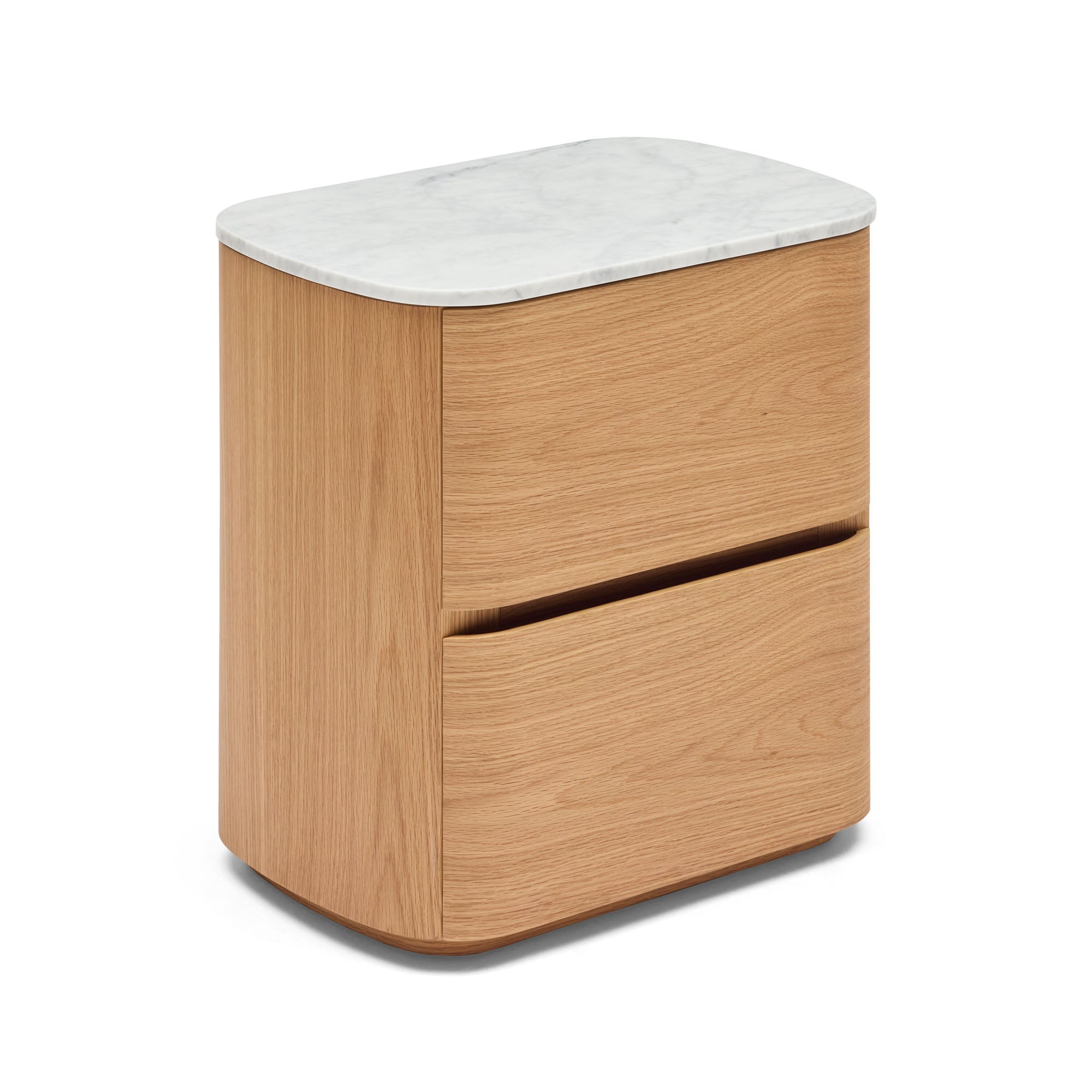 Alza Bedside Natural Carrara Marble