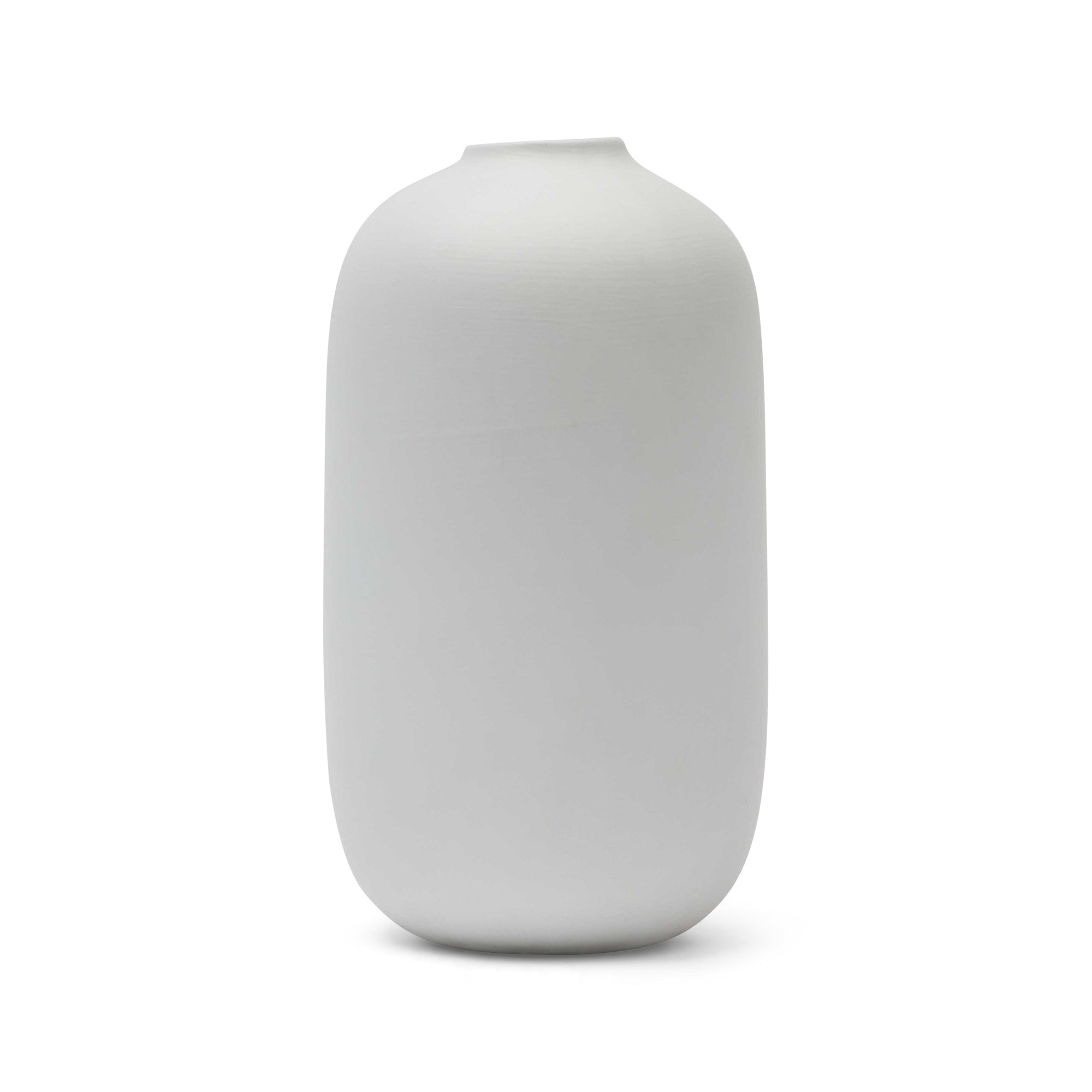 Taro Vase White Large Ex-Display