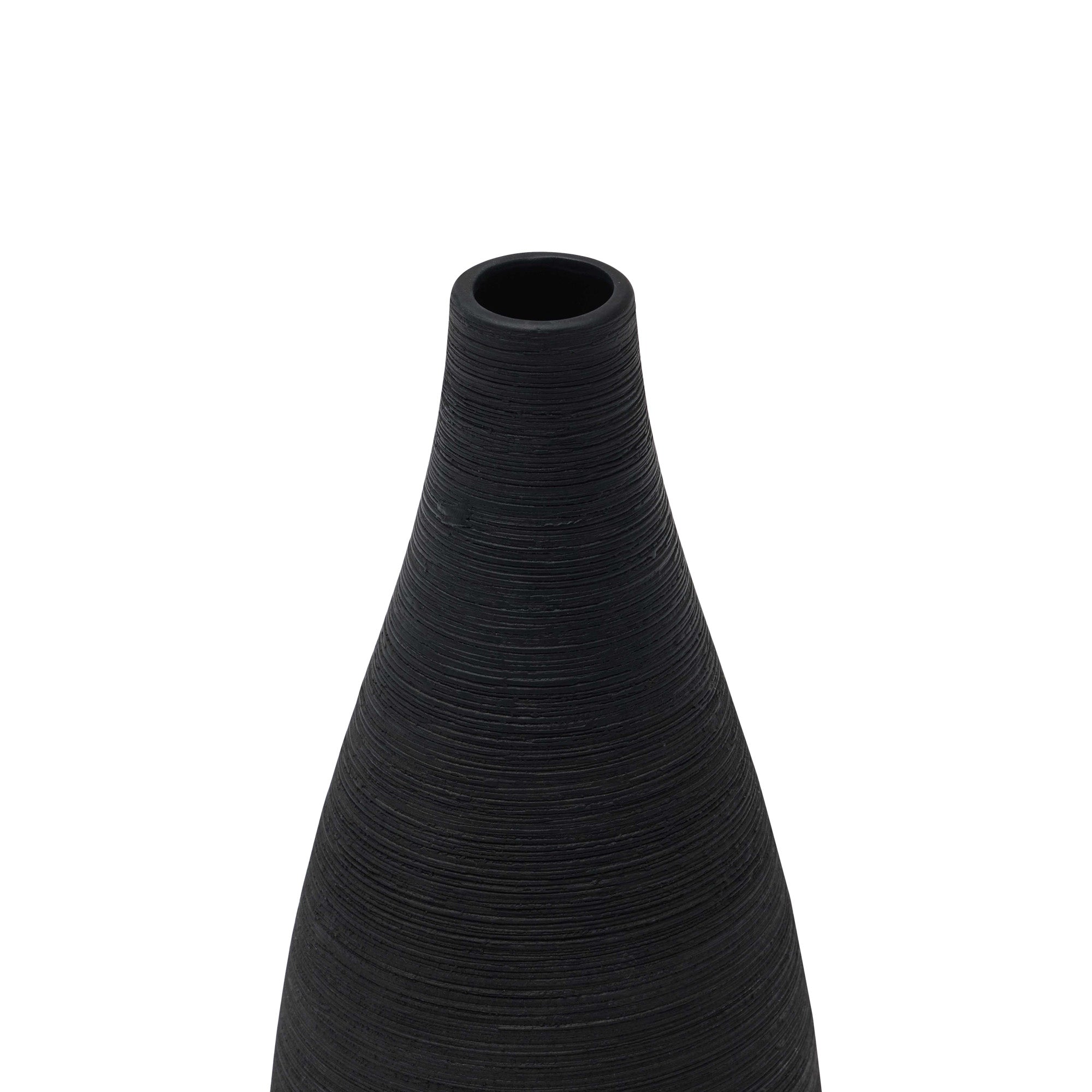 Aki Vase Black Large