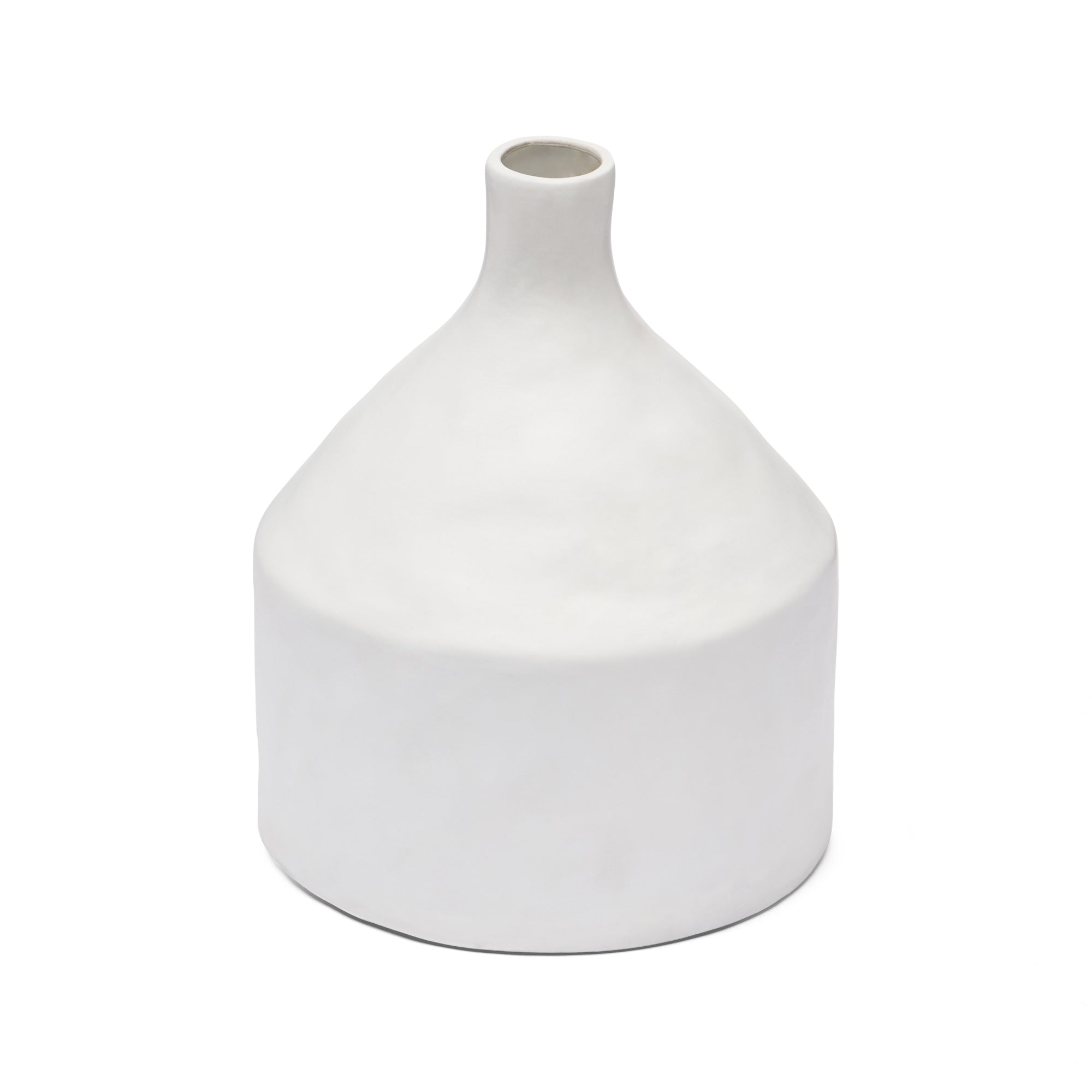 Imani Textured Vase White