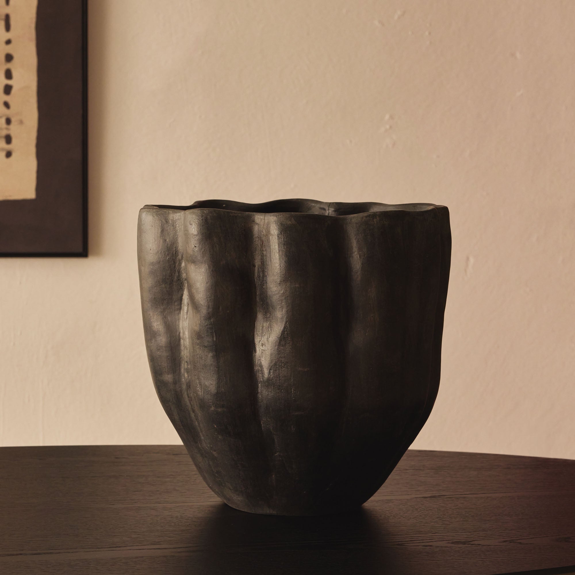 Rafi Vase Large Black