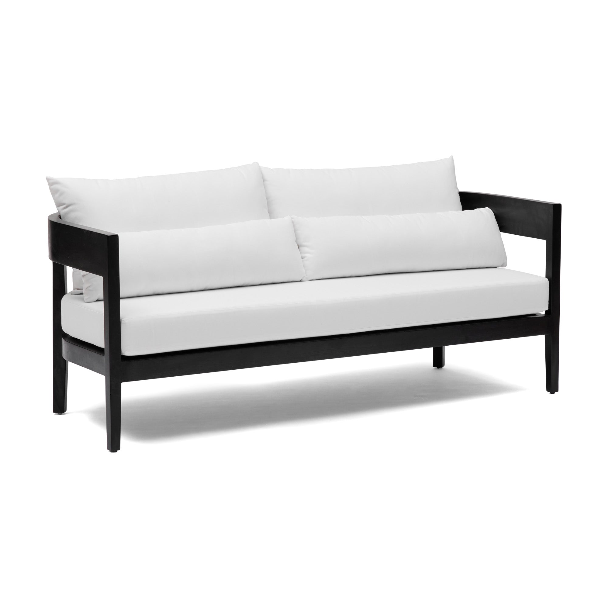 Avoca Outdoor Sofa Black & White