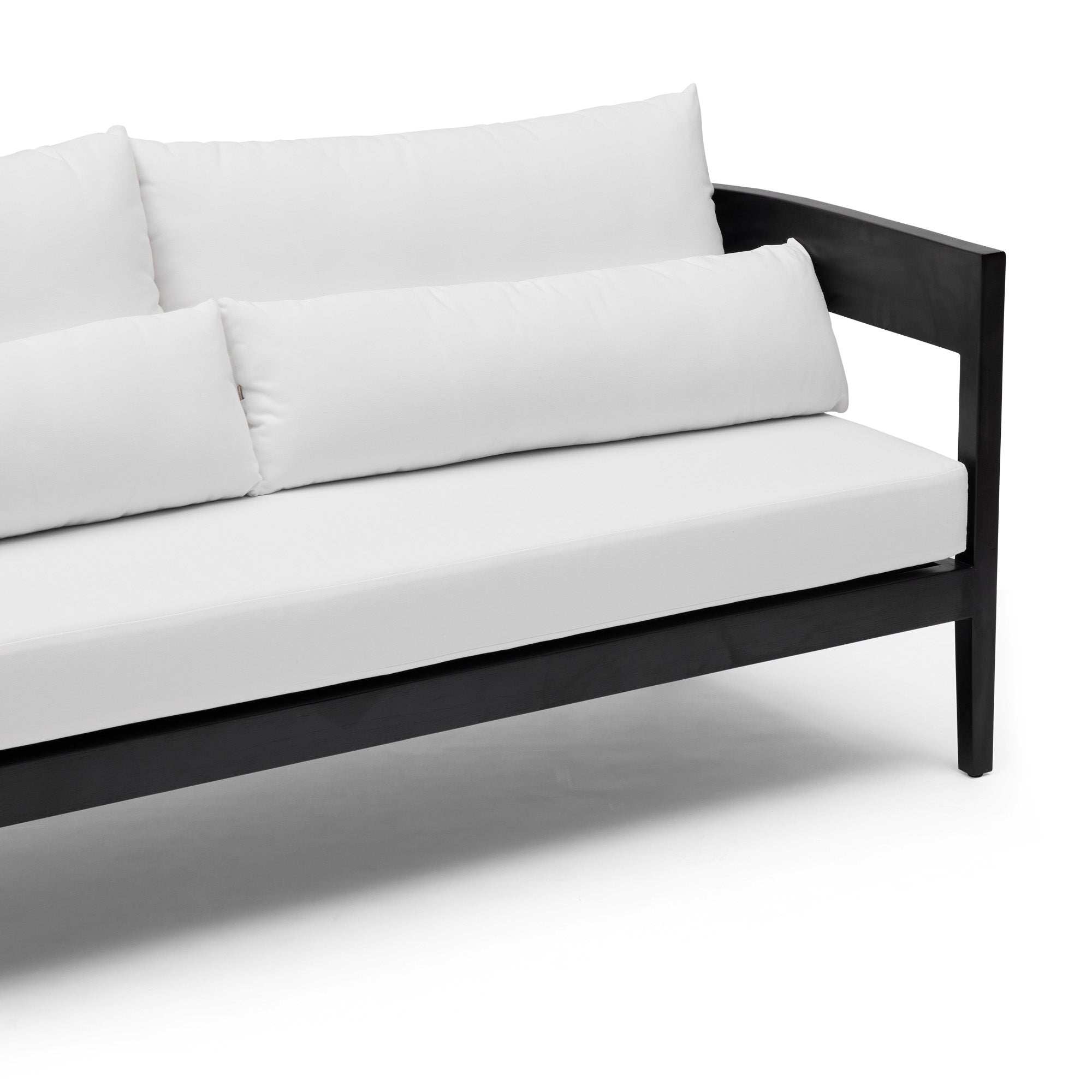 Avoca Outdoor Sofa Black & White