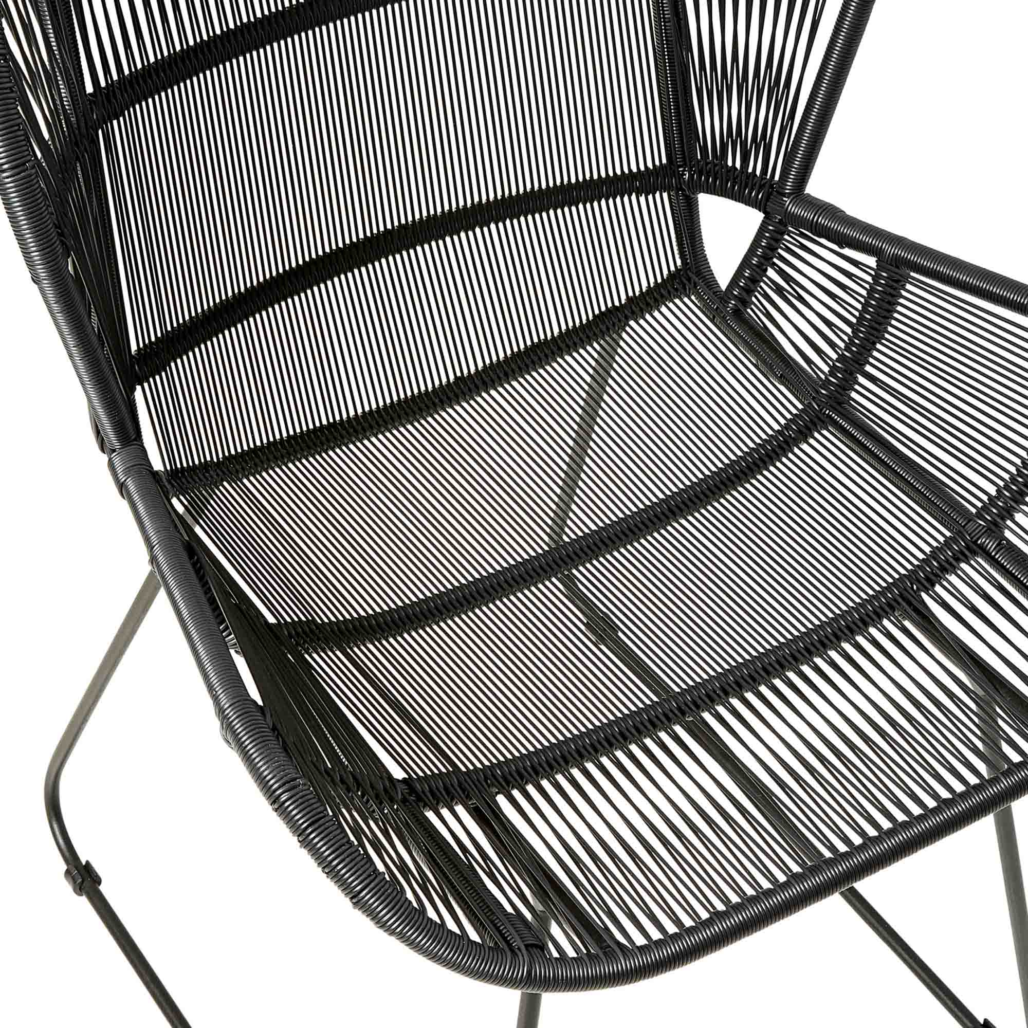 Azul Outdoor Chair Black Ex-Display