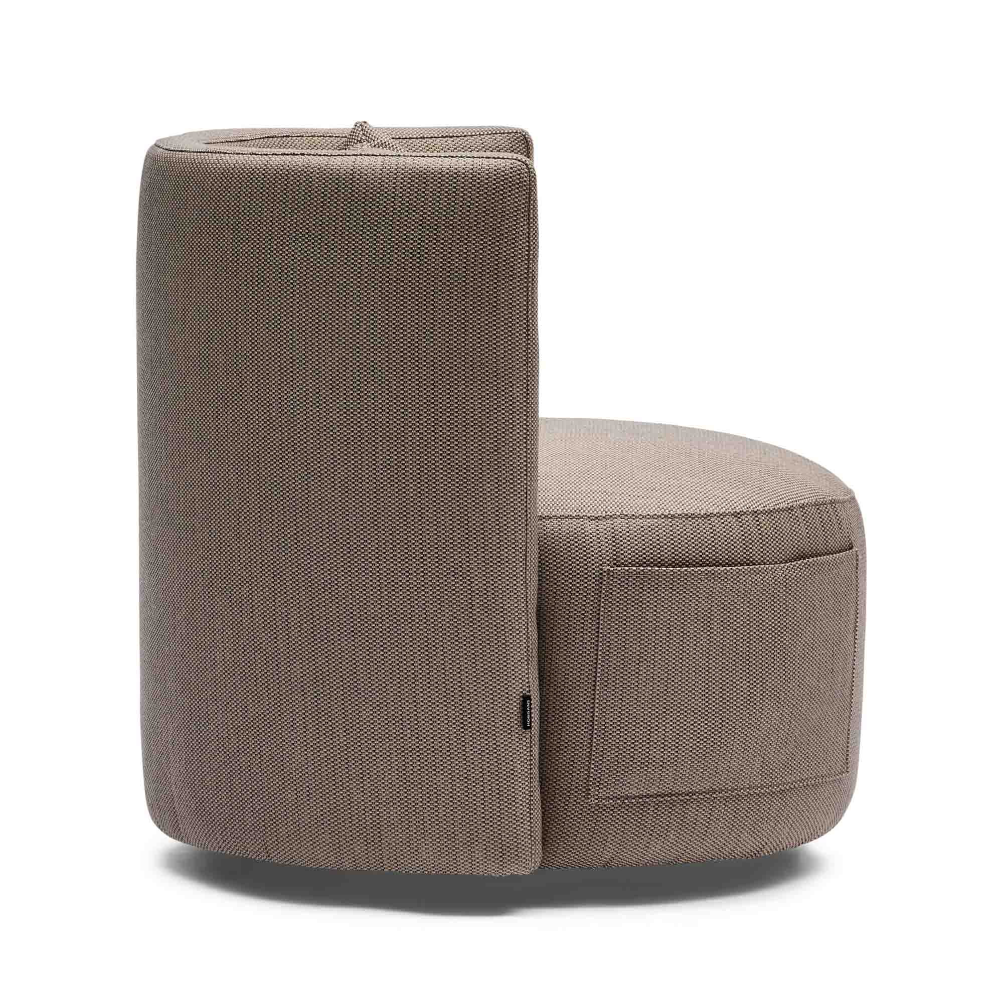 Palma Swivel Outdoor Chair Taupe