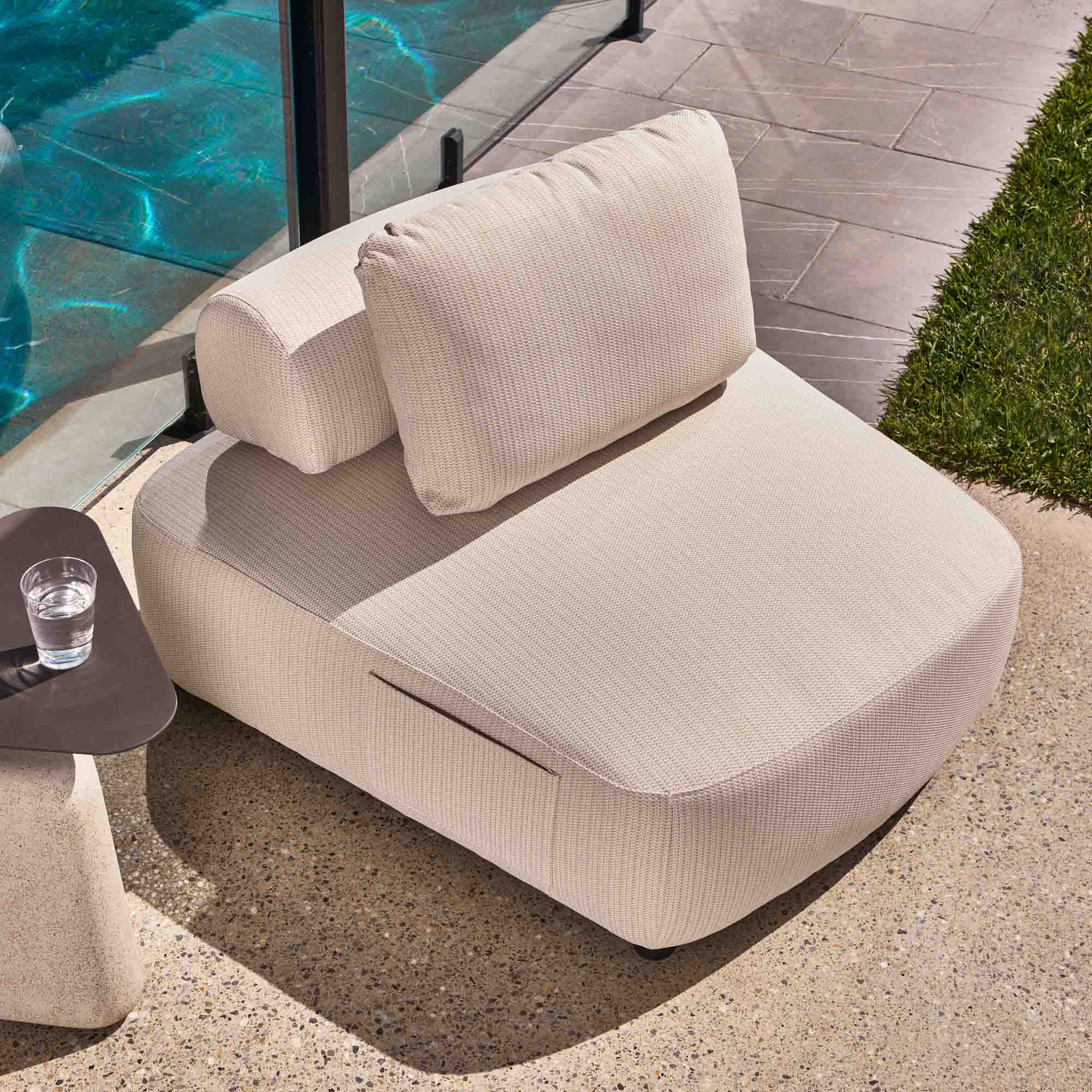 Dune Outdoor Sofa Chair Natural