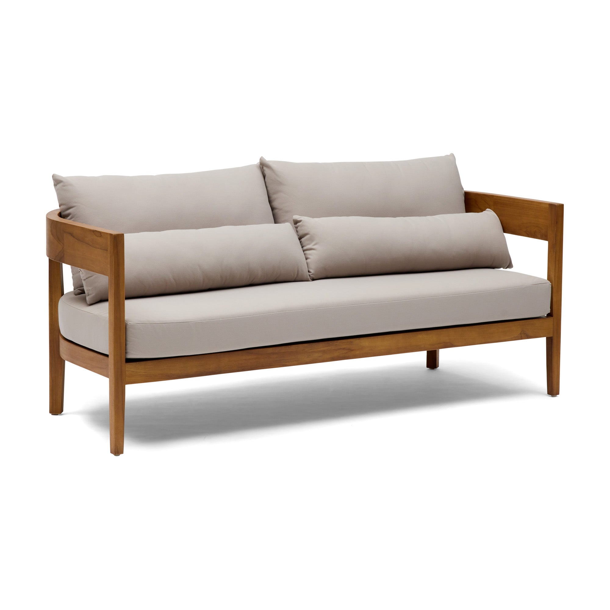 Avoca Outdoor Sofa Natural & Stone