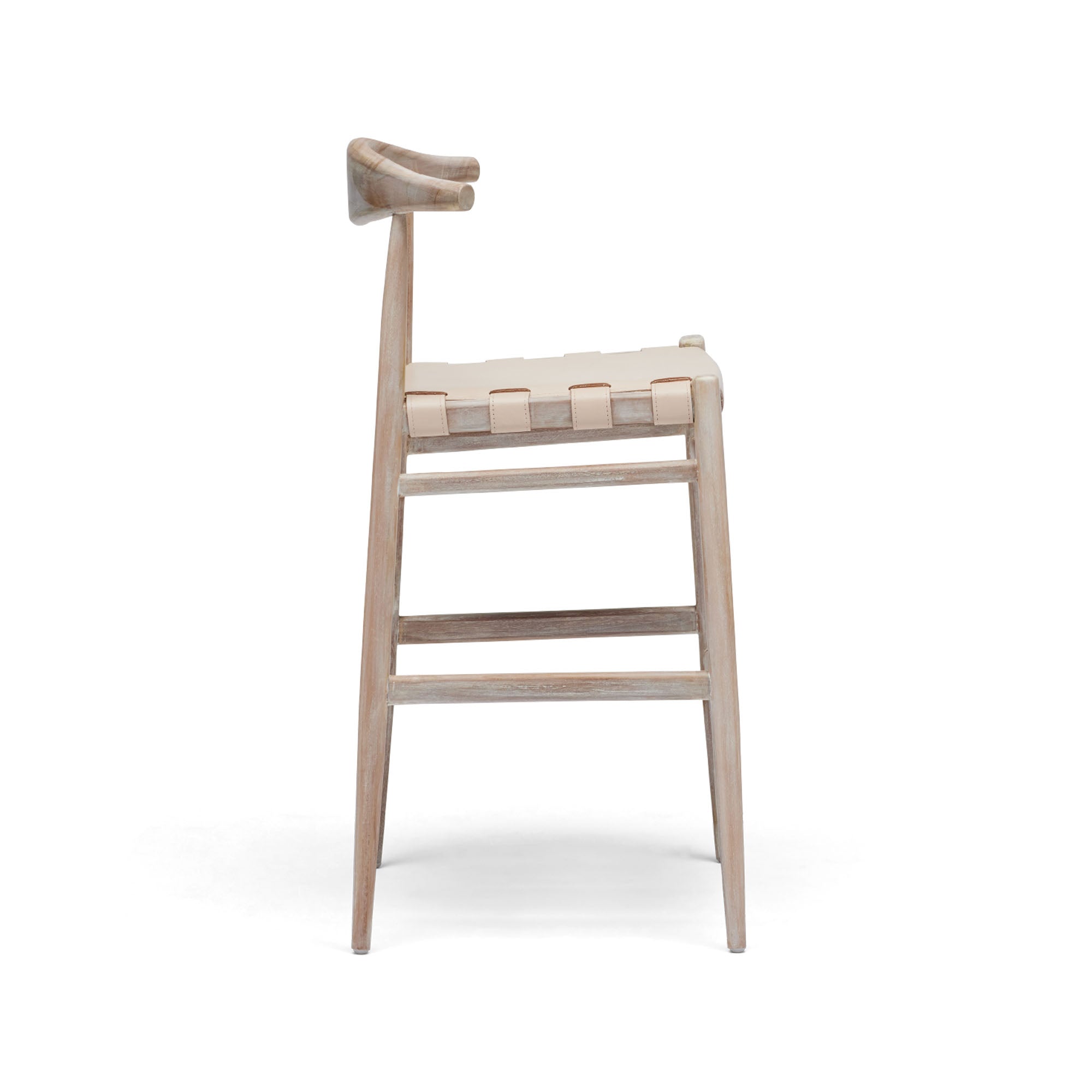 Laurent Bar Stool Ecru Sample