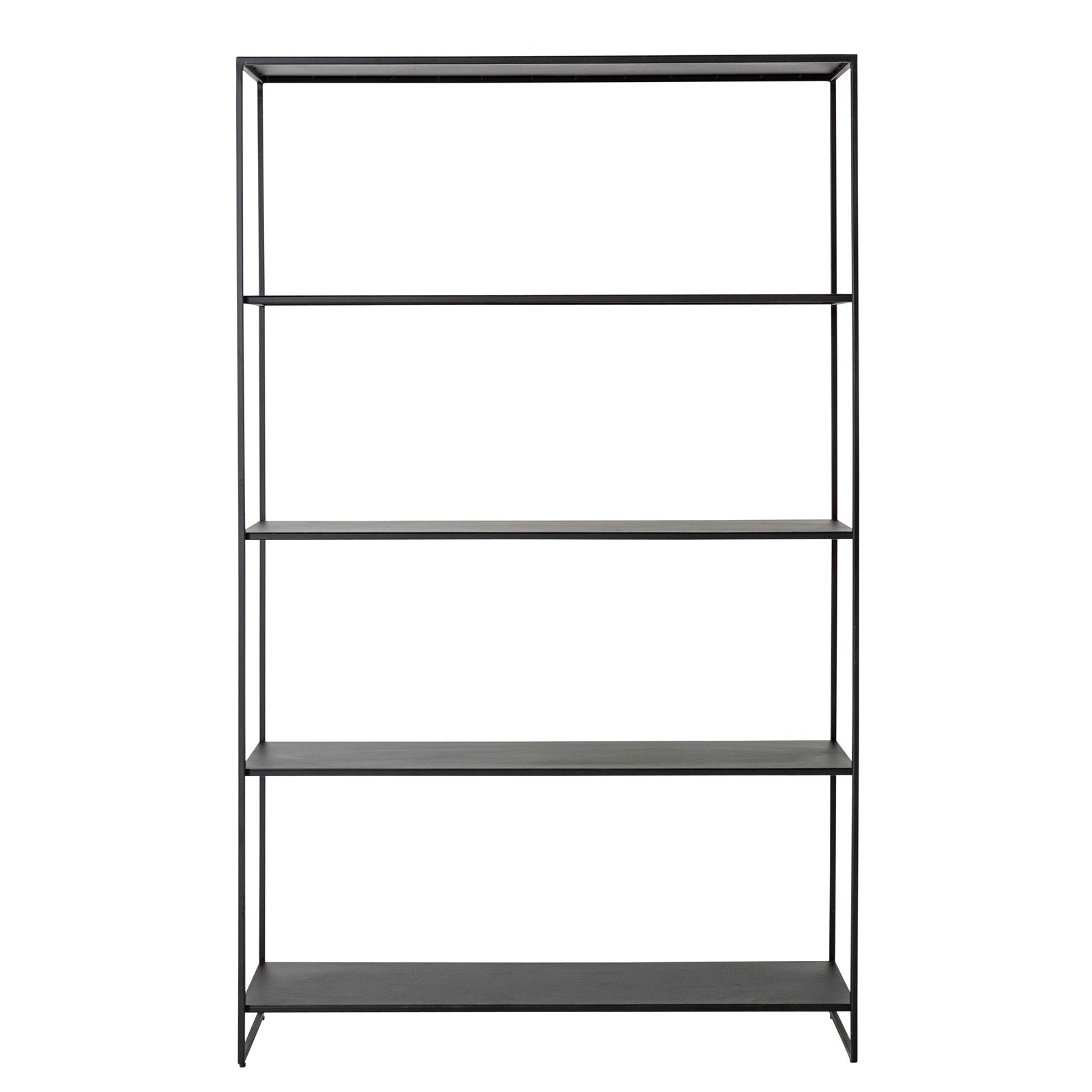 Perry Floor Shelf Black / 182 x 111 x 31 cm